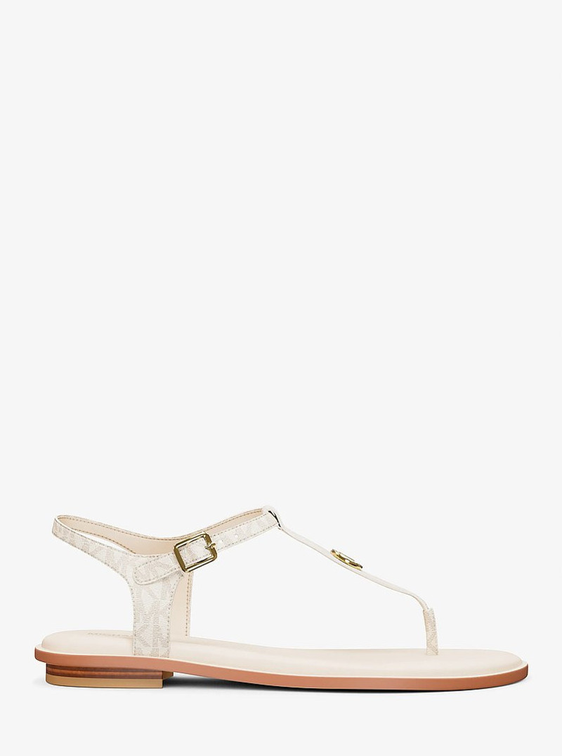 Mallory Signature Logo T-Strap Sandal 1