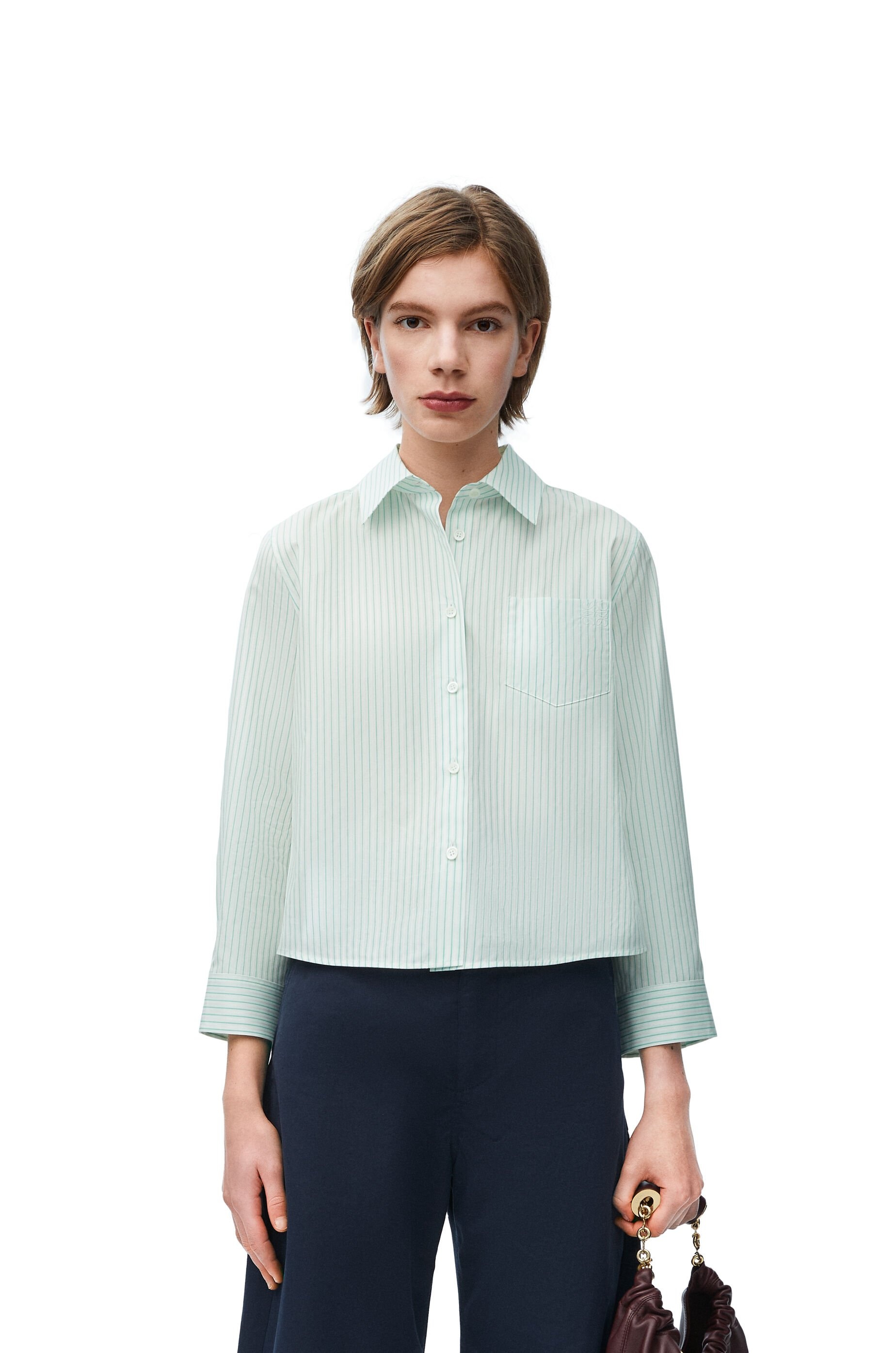 Trapeze shirt in cotton - 3