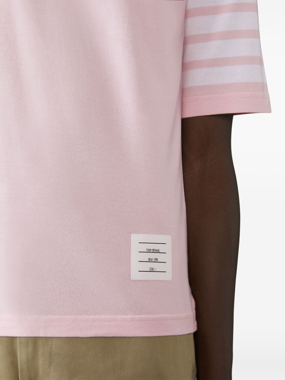 three-stripe T-shirt - 5