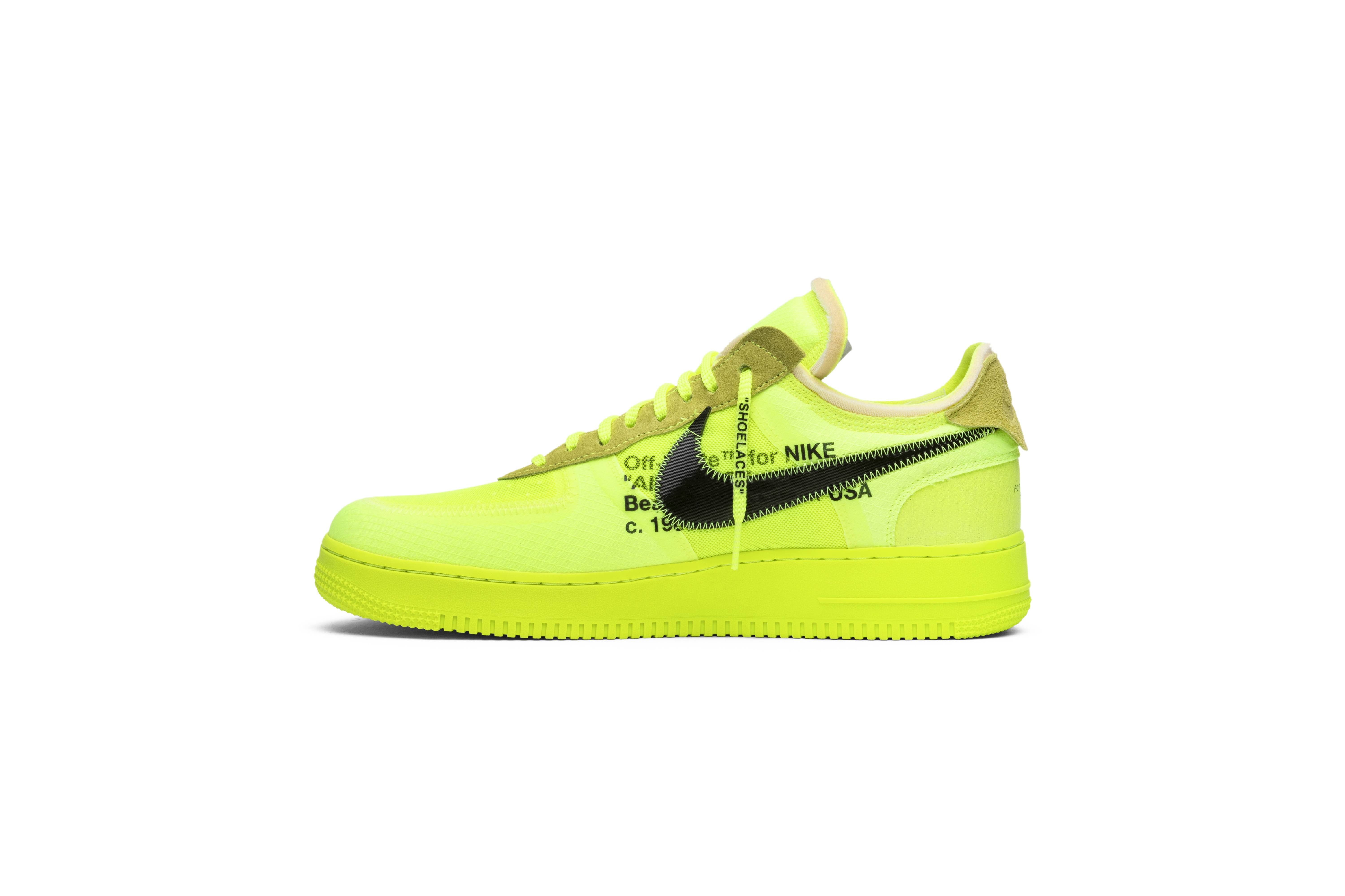 Off-White x Air Force 1 Low 'Volt' - 3