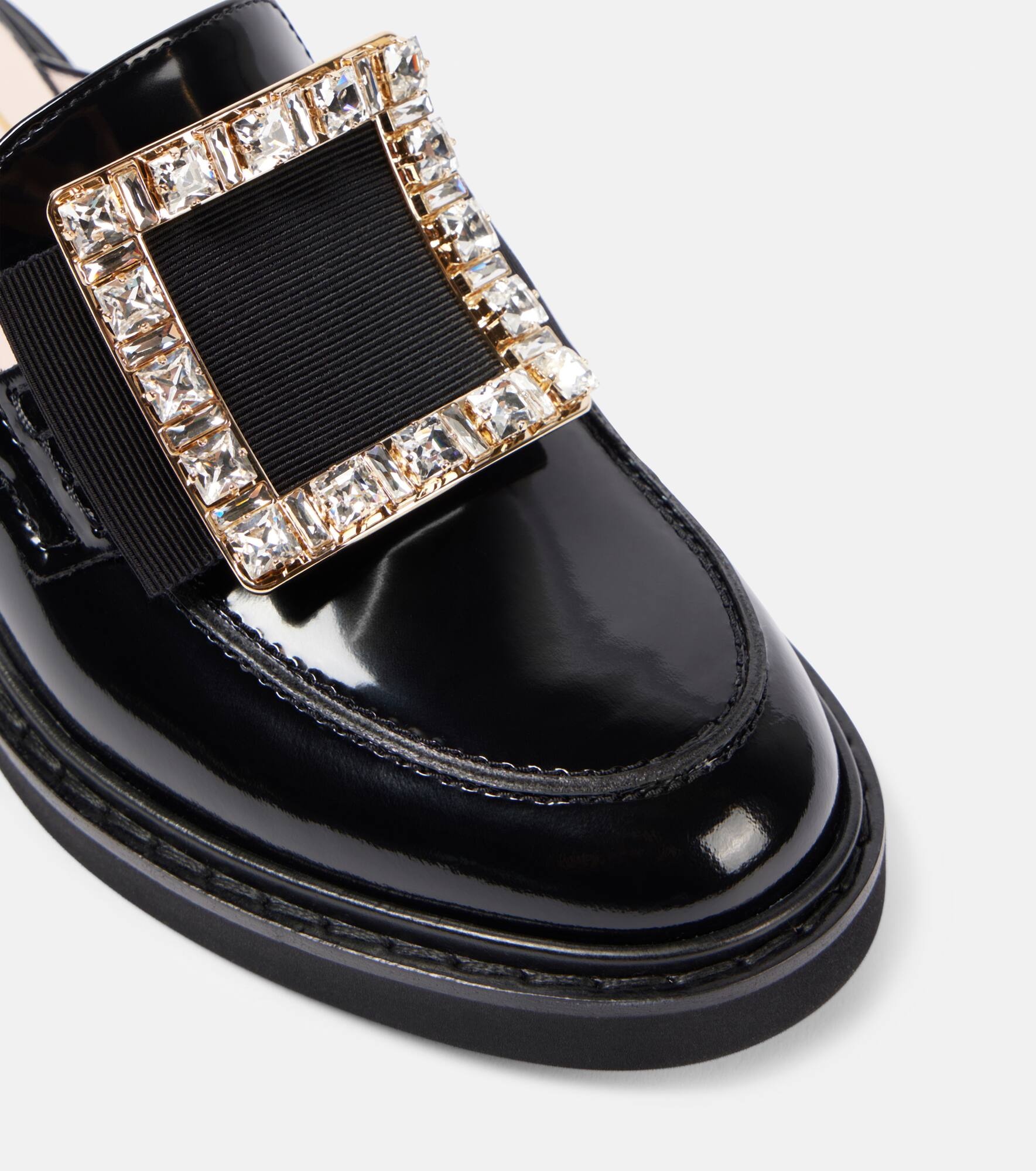 Viv' Rangers embellished leather mules - 5