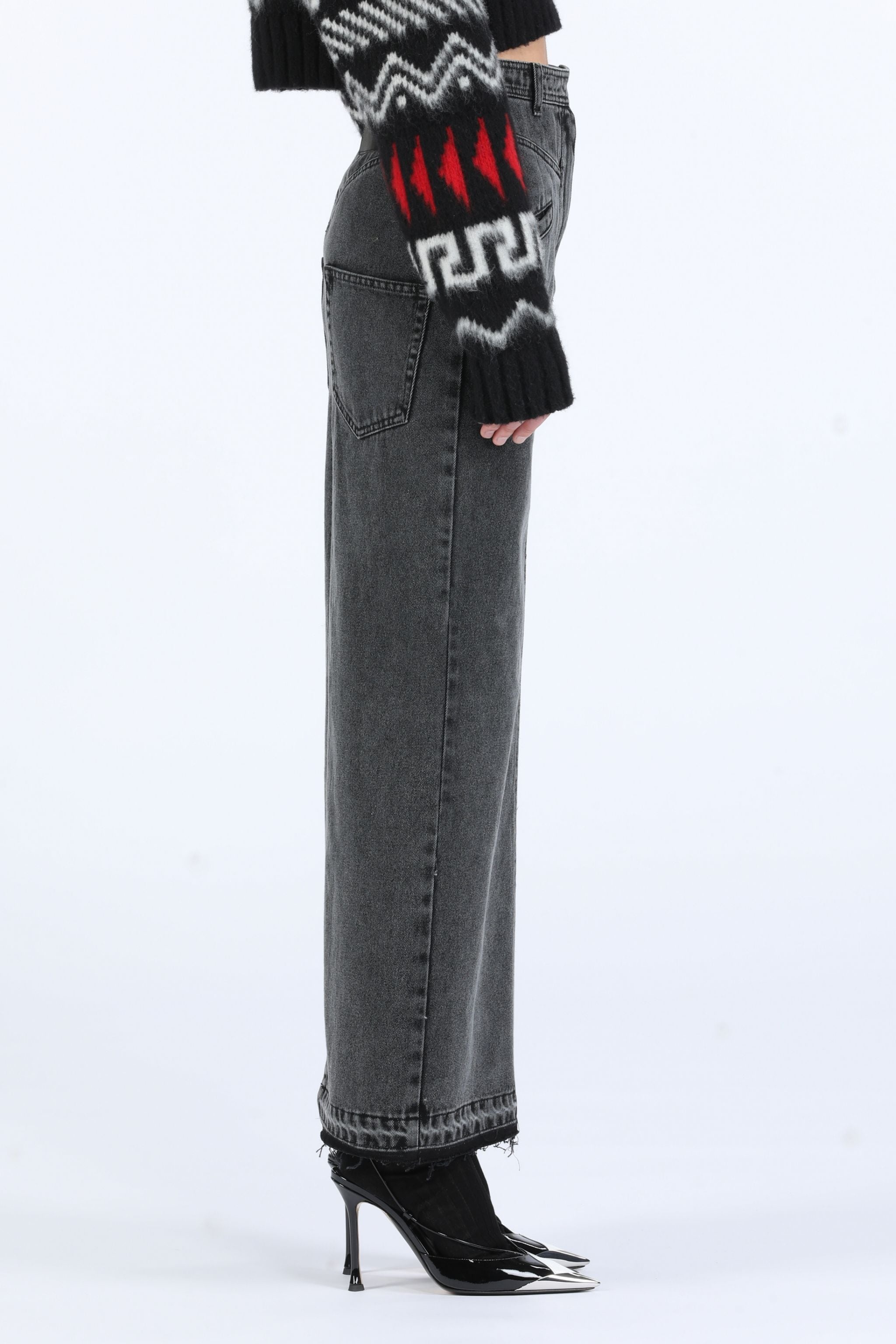 DENIM MAXI SKIRT - 3