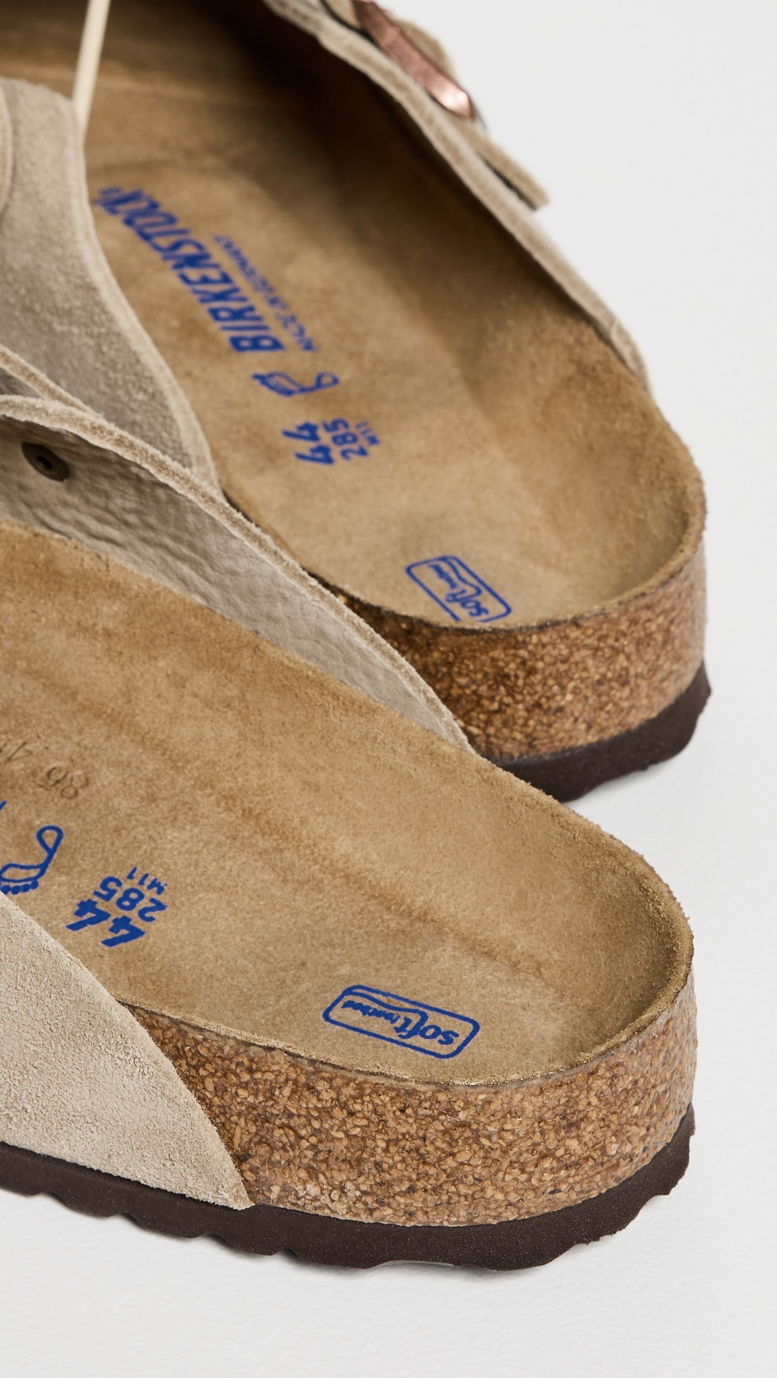 Suede Soft Footbed Boston Clogs - 2