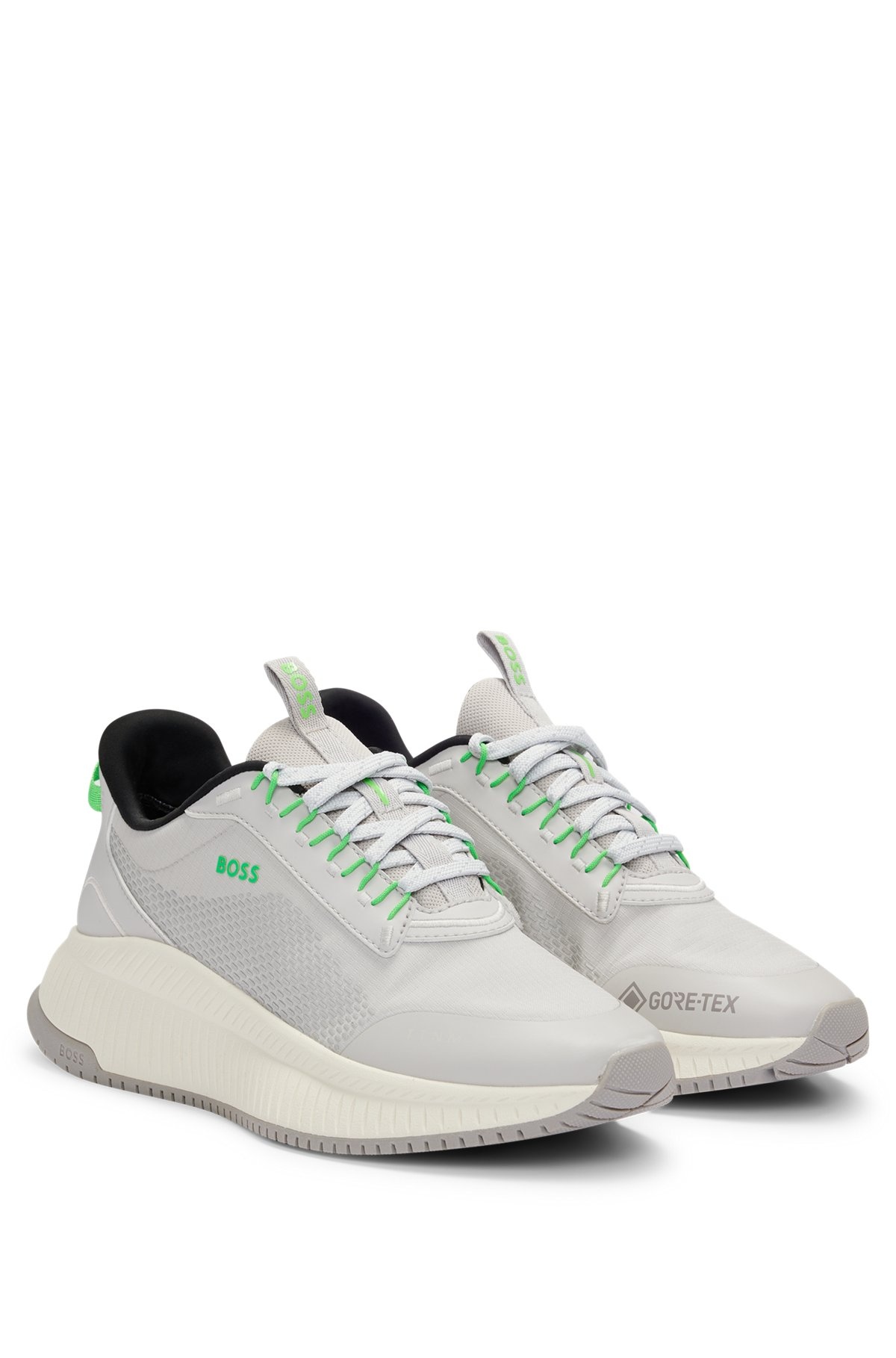 TTNM EVO MIXED-MATERIAL GORE-TEX TRAINERS WITH RIDGED SOLE - 2
