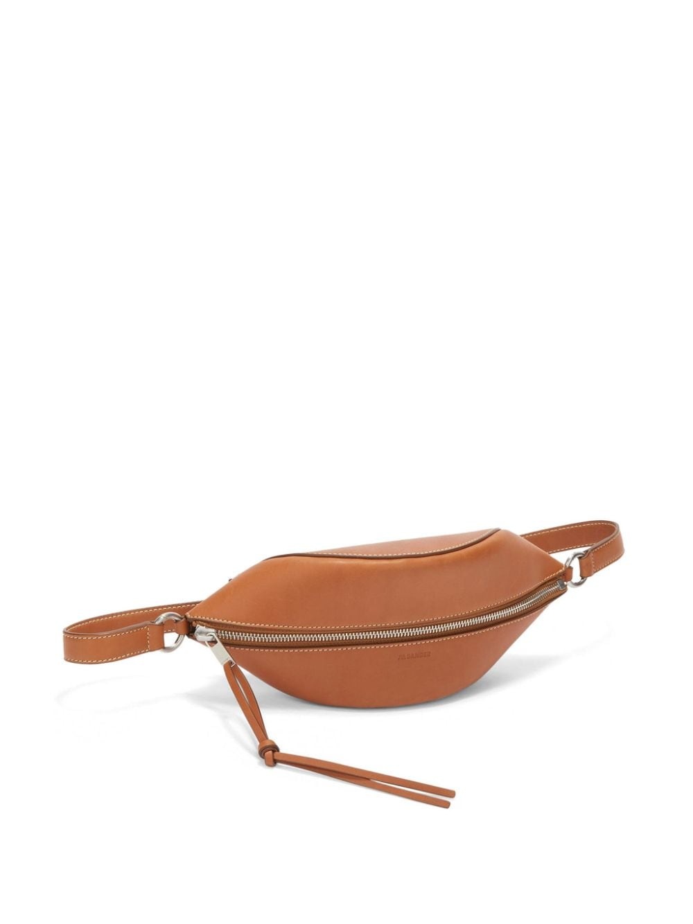 logo-debossed leather belt bag - 3
