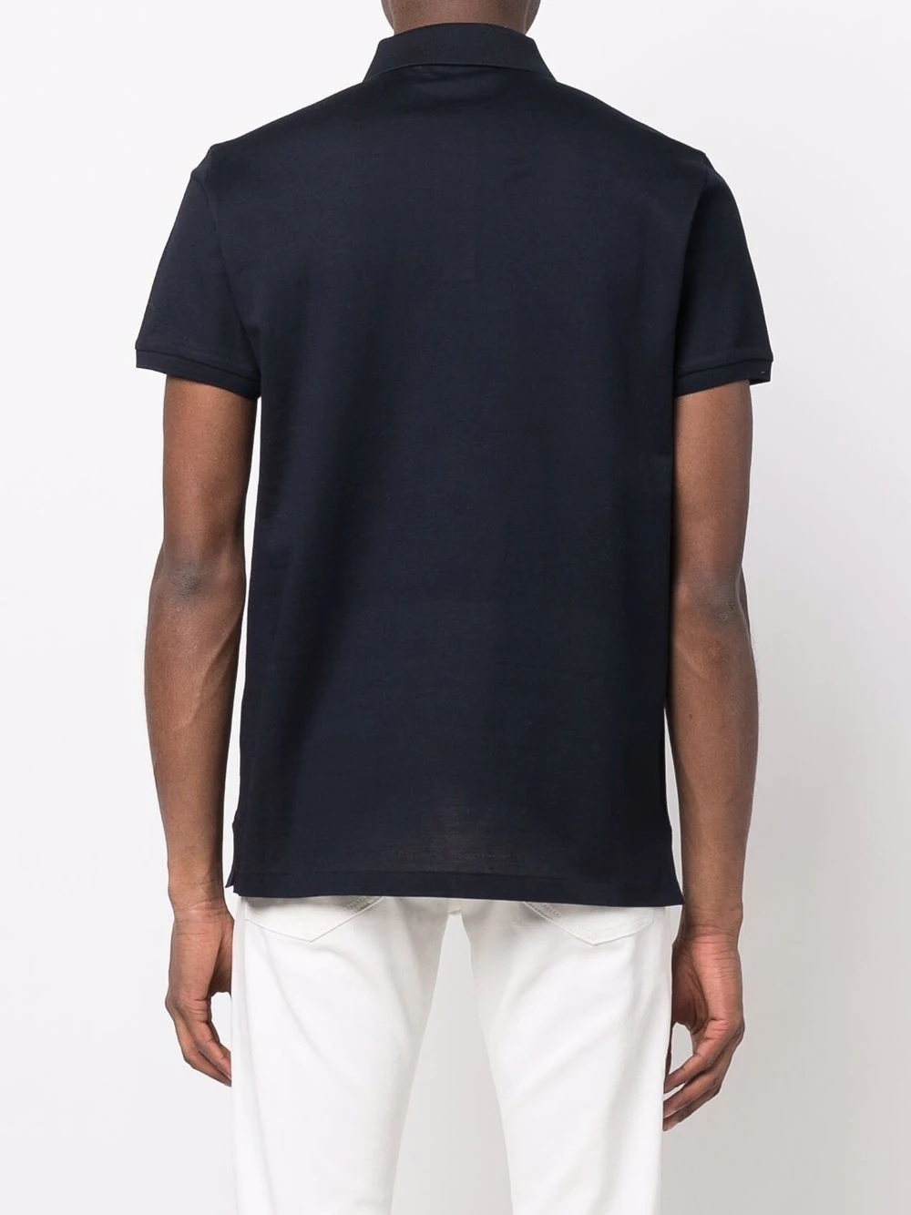 embroidered logo polo shirt - 4