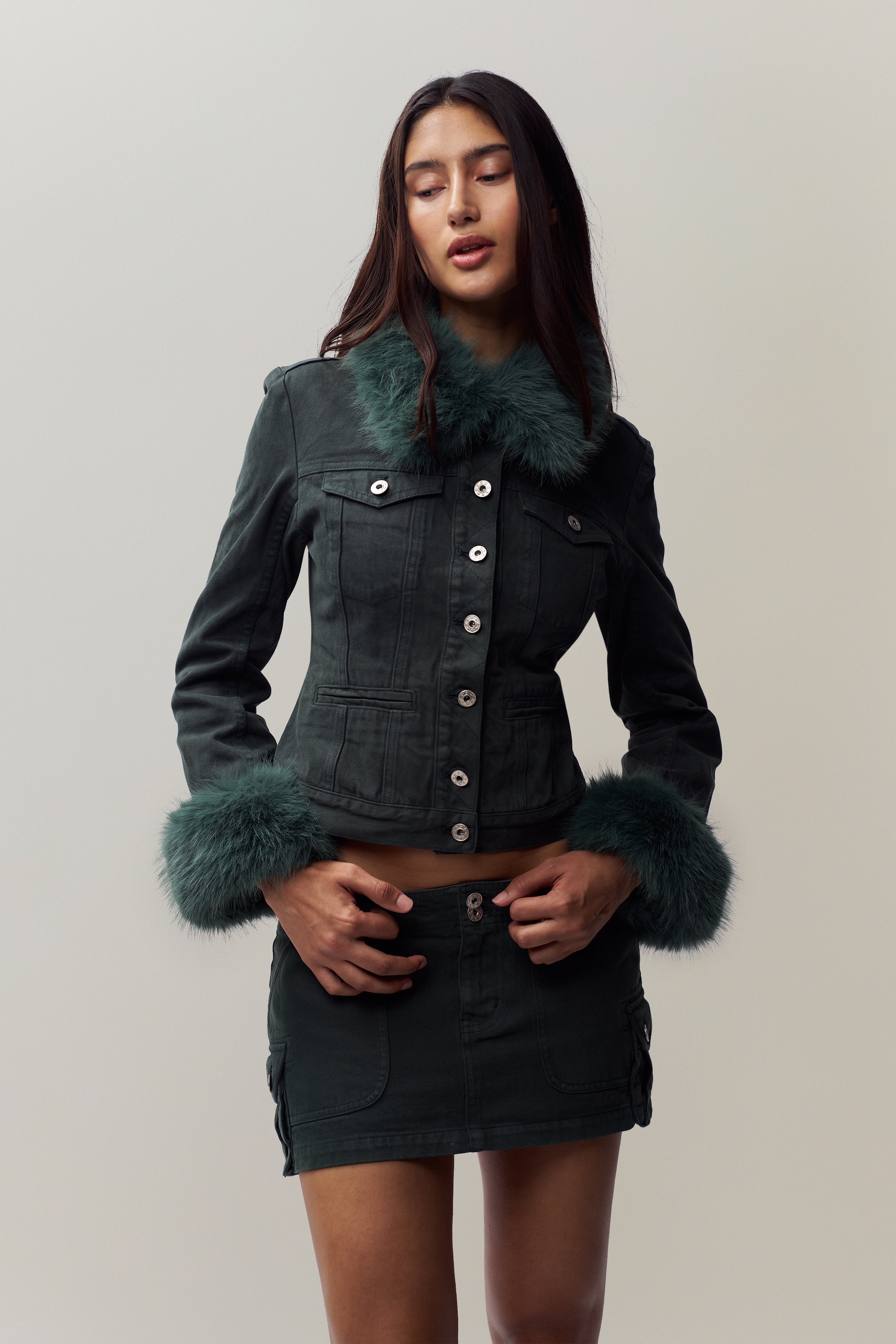 ANAIS CARGO MINI SKIRT - 5