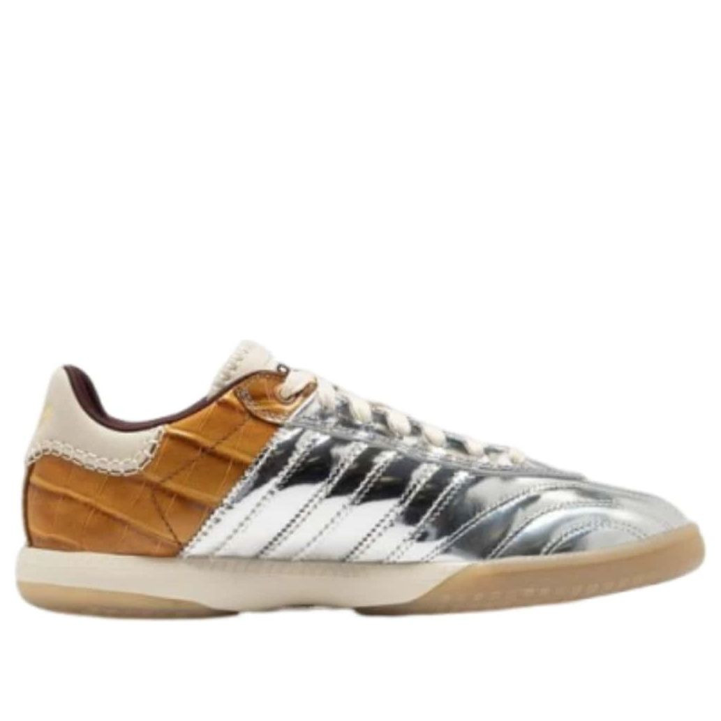 adidas x Wales Bonner Samba Millennium 'Silver Metallic Yellow Croc' IH5777 - 2