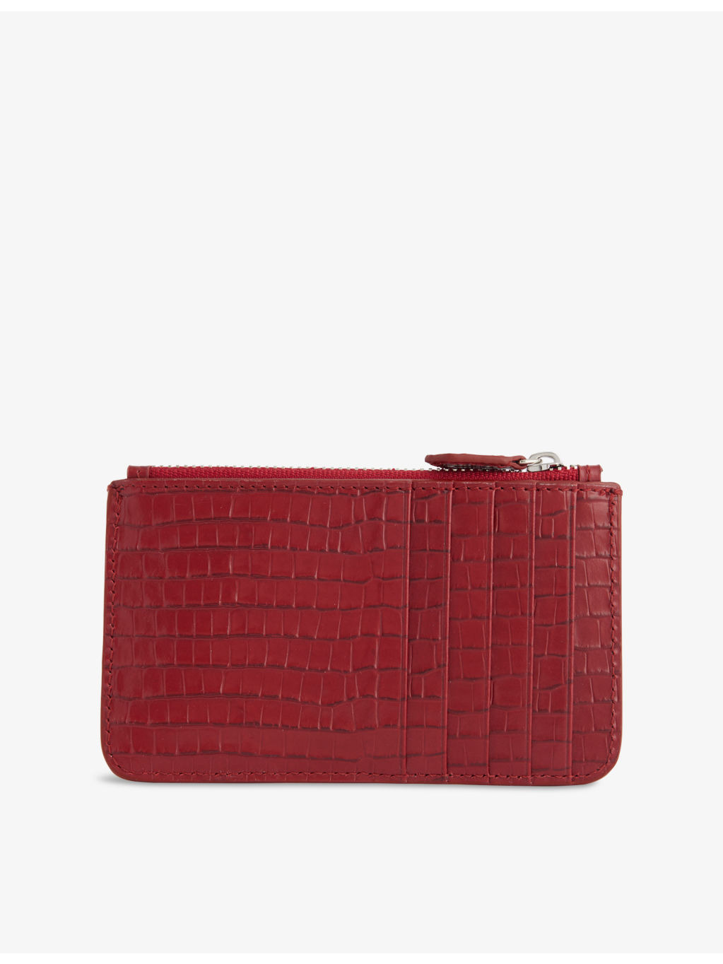 Half Moon Leather Card Holder - 3