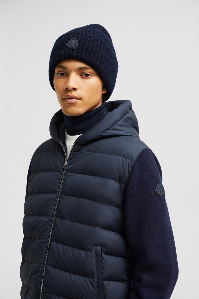Wool & Cashmere Padded Zip-Up Hoodie 4