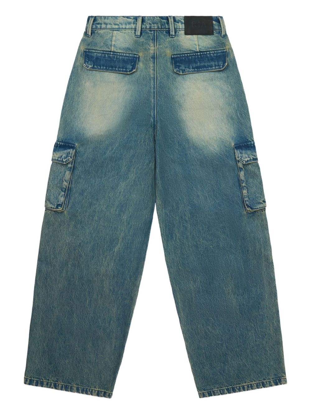 cargo-pocket jeans - 2