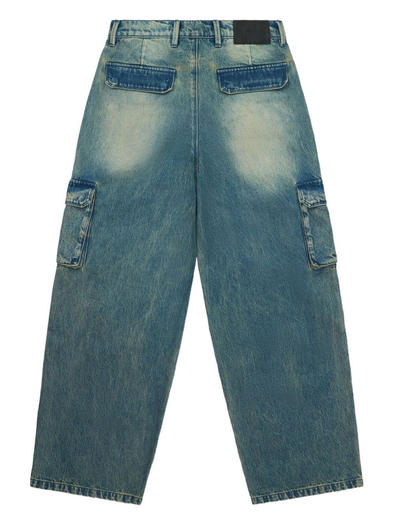 RTA cargo-pocket jeans outlook