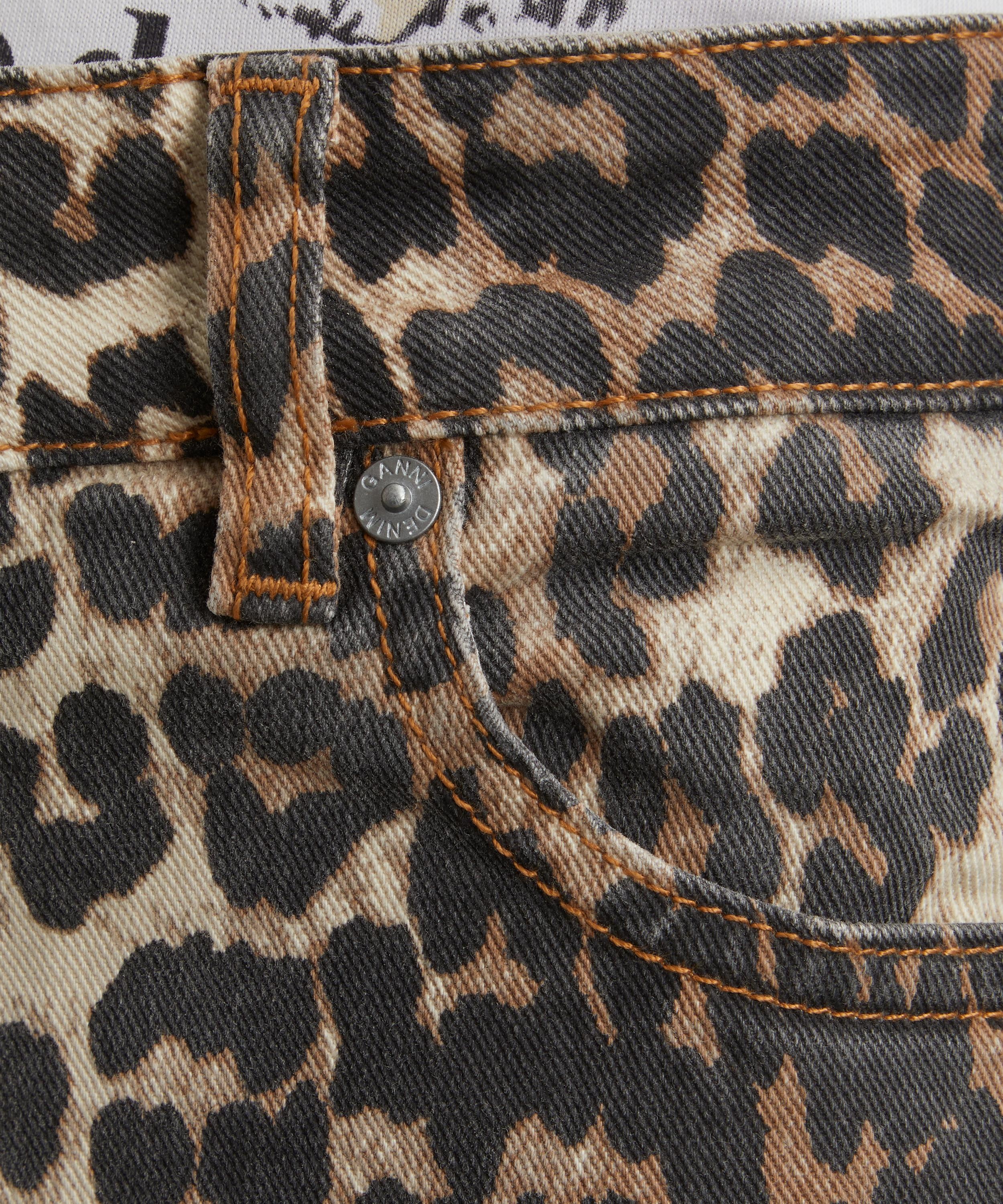 Leopard Printed Izey Jeans - 5