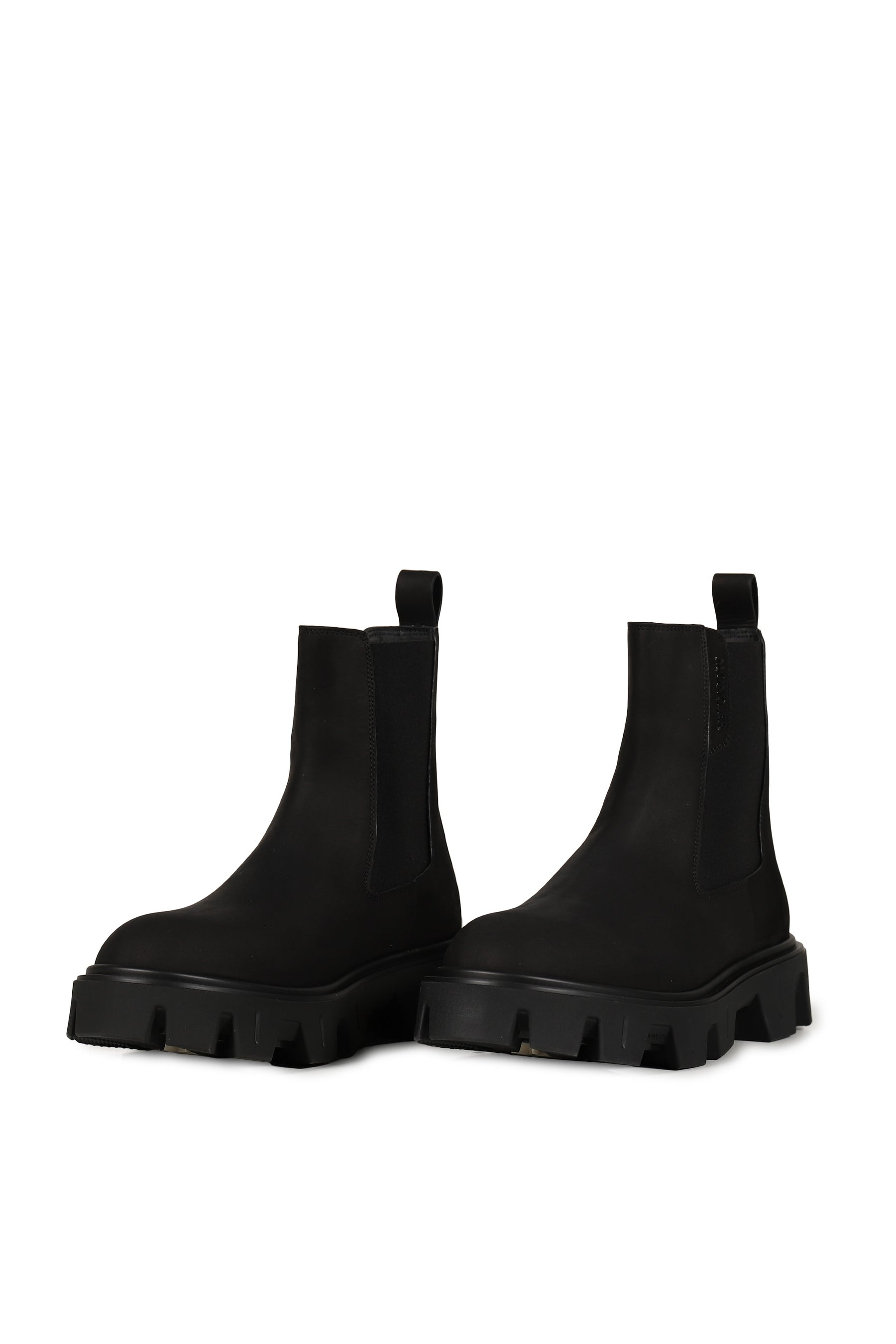 PEAK CITY CHELSEA ANKLE BOOTS / BLK - 6