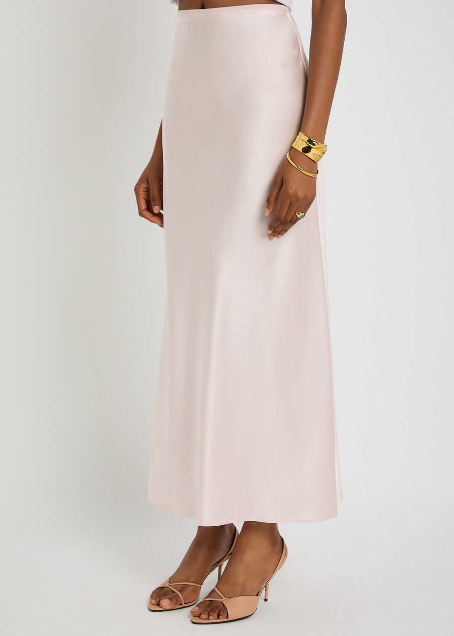 Joseph Isaak Silk Midi Slip Skirt - 2