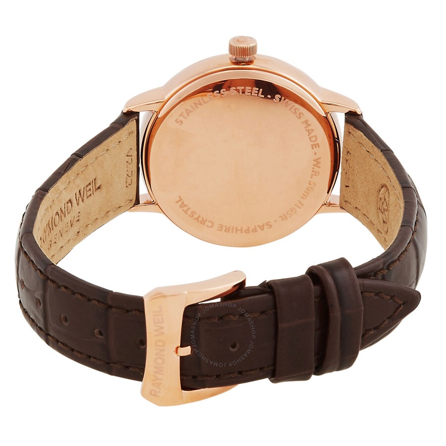 Raymond Weil - Raymond Weil Toccata Quartz Rose Gold Dial Ladies Watch 5985-PC5-00859 - 3