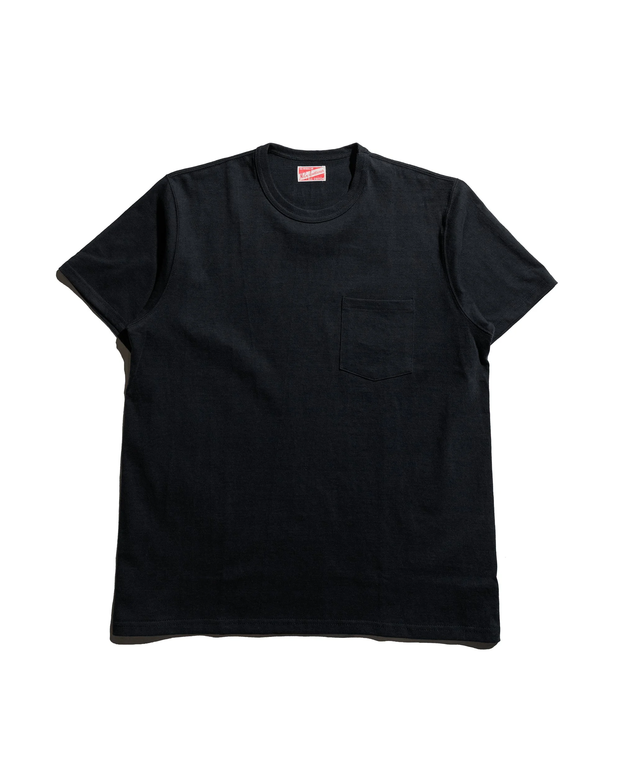MC22006 Pocket Tee Black - 1