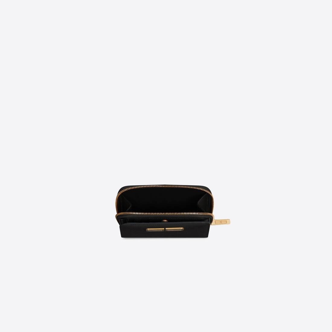 Women's Gossip Bifold Compact Wallet in Black - 3