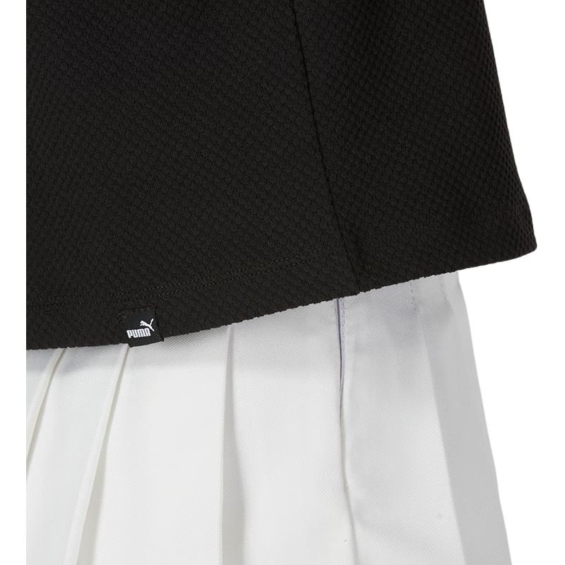 (WMNS) PUMA HER Polo Shirt 'Black' 682156-01 - 6
