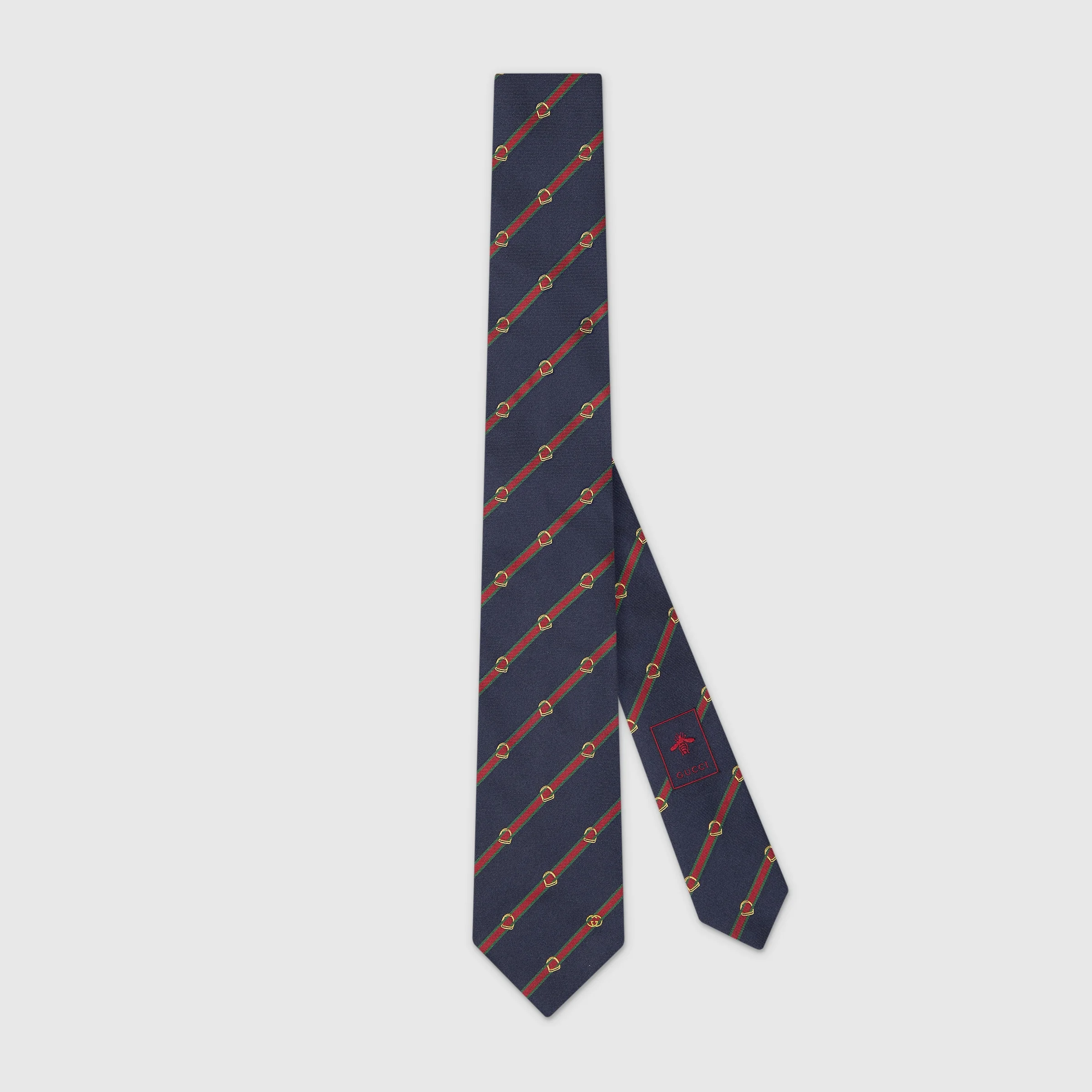 Silk jacquard tie - 1
