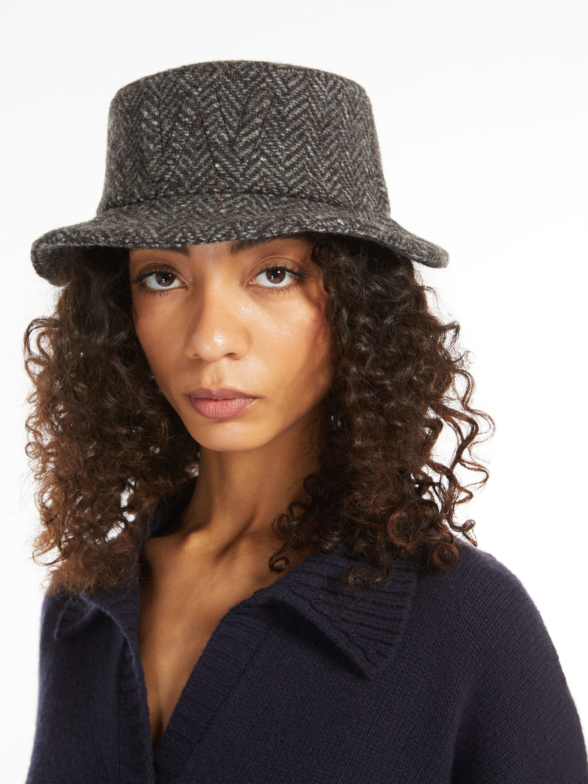 OSAKA Tweed logo hat - 4