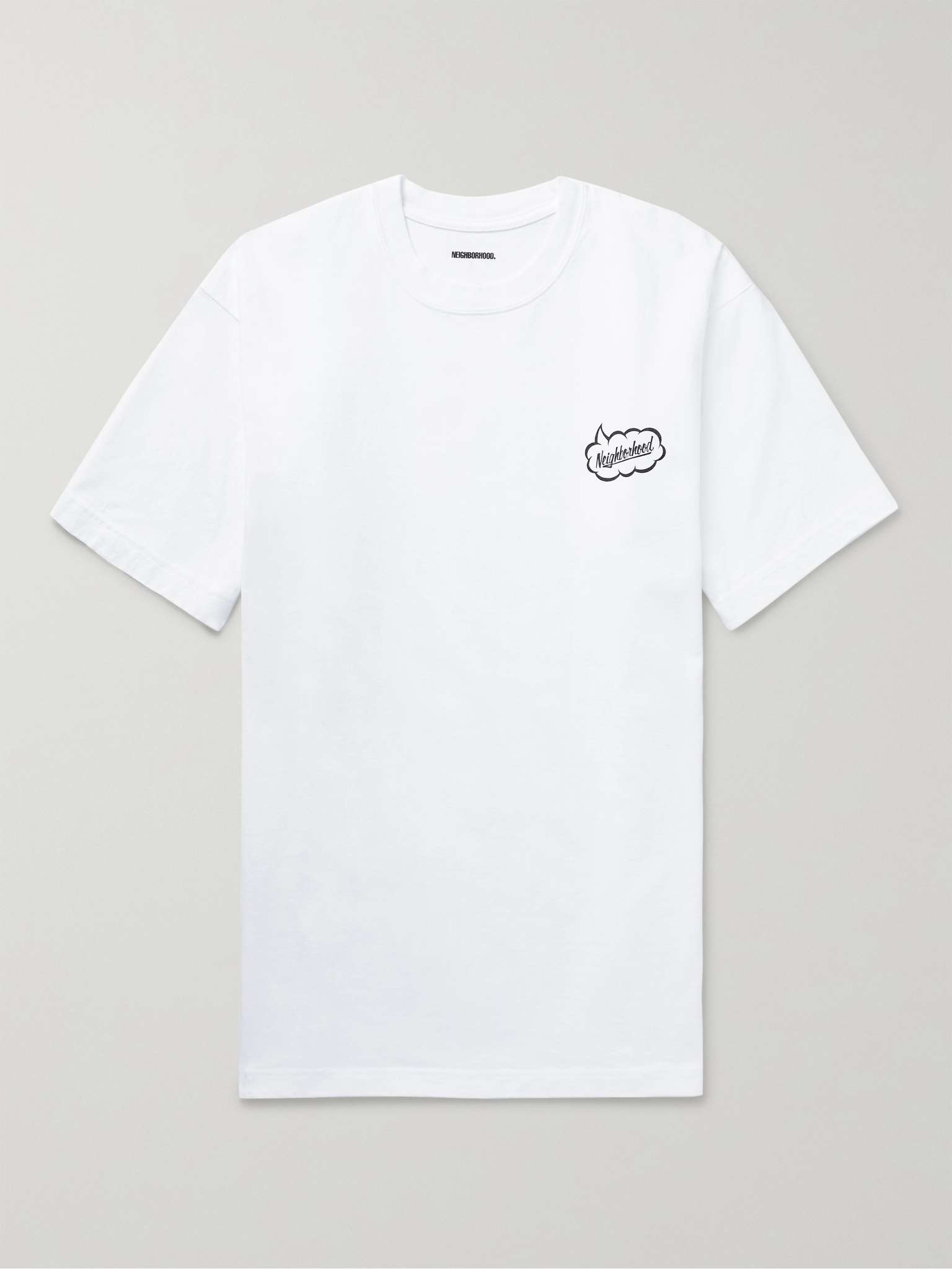 Bubble Logo-Print Cotton-Jersey T-Shirt - 1