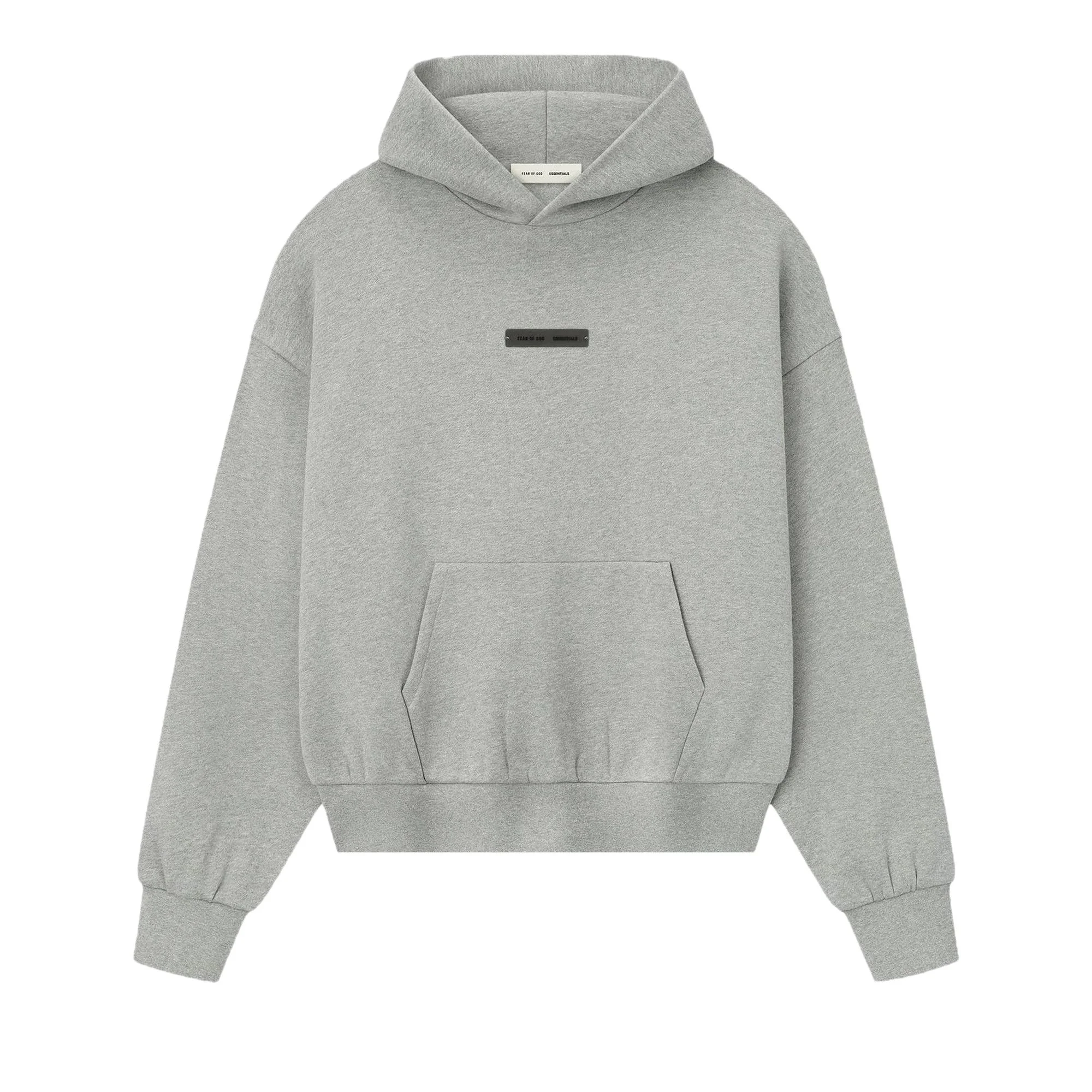 Fear of God Essentials Classic Hoodie 'Concrete Heather' - 1