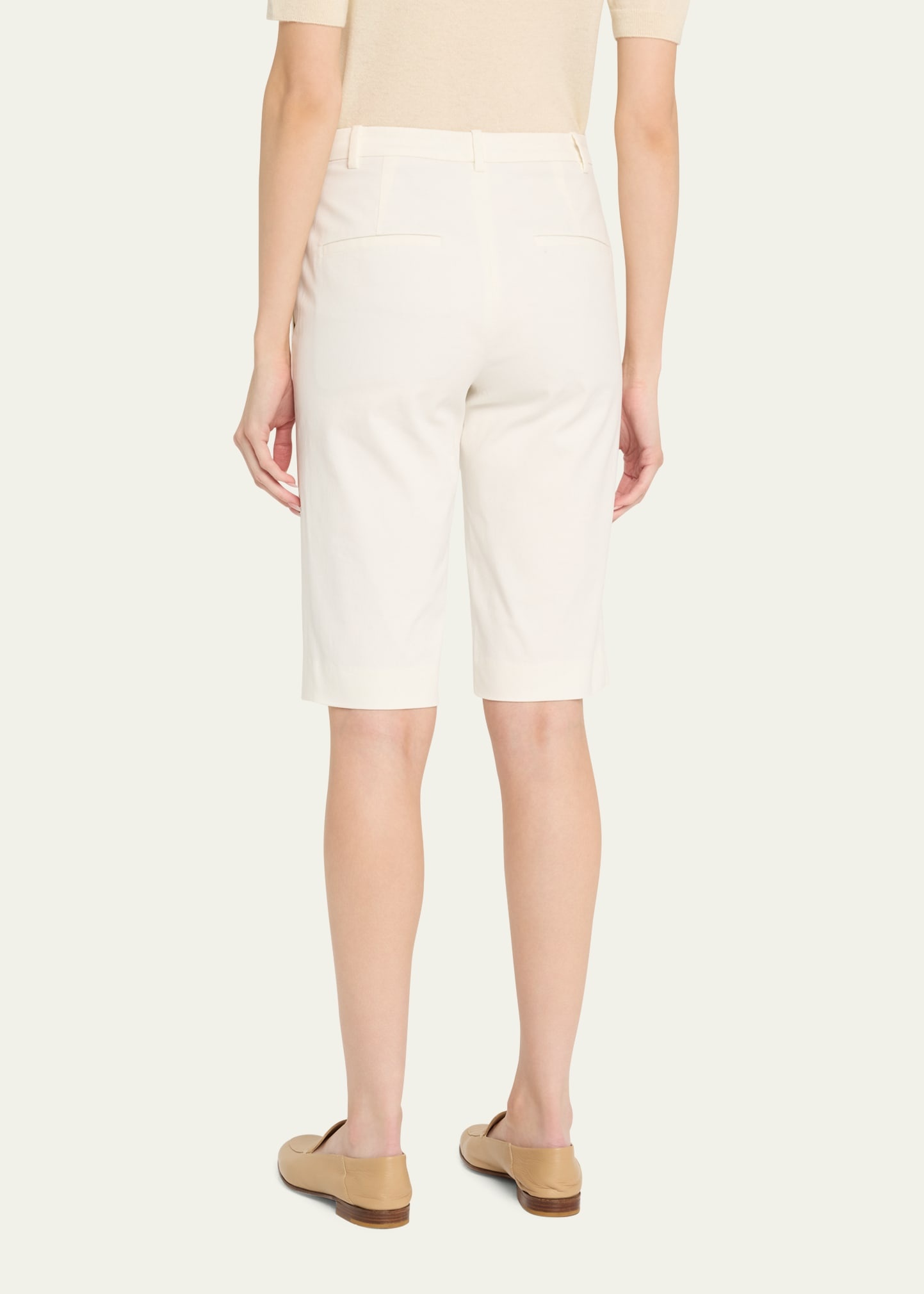 Mid-Rise Chino Shorts - 3