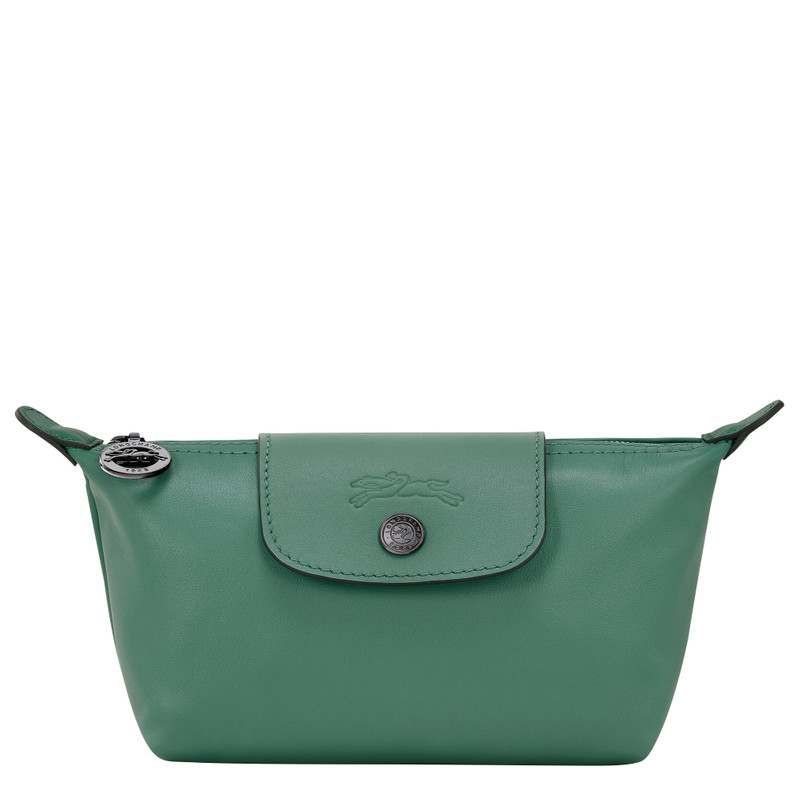 Le Pliage Xtra Pouch Sage - Leather 1