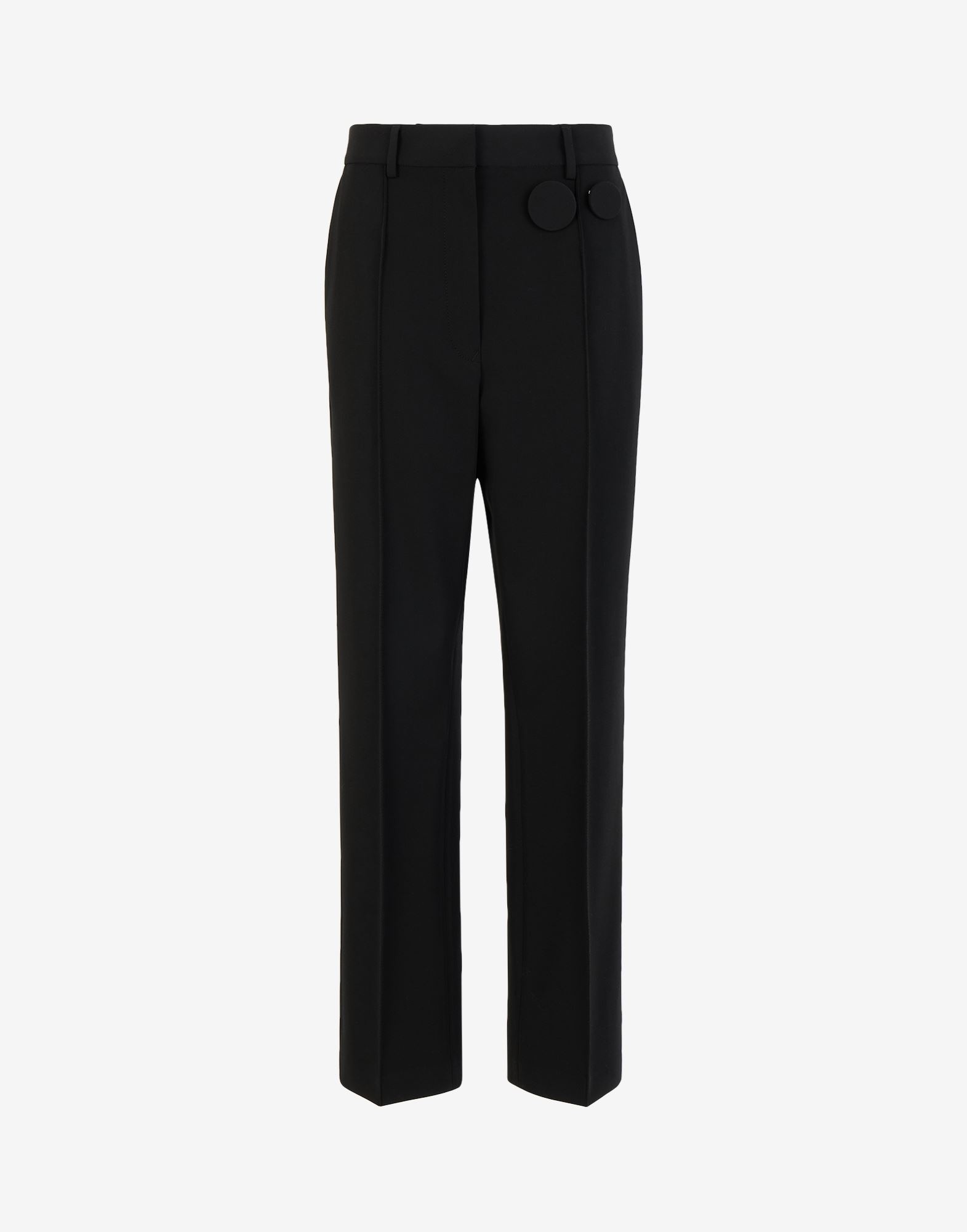 Badge pleated trousers - 1