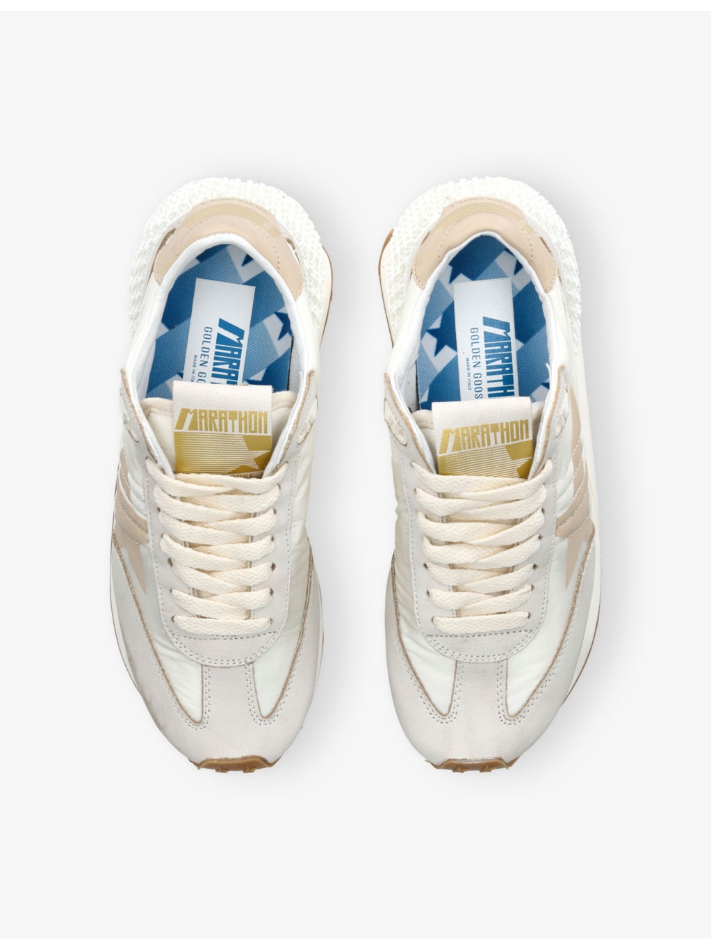Running Marathon 15723 Suede And Fabric Low-Top Trainers - 2