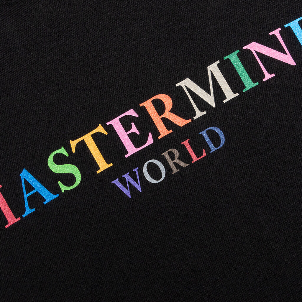 MASTERMIND WORLD COLORED LOGO T-SHIRT - BLACK - 3