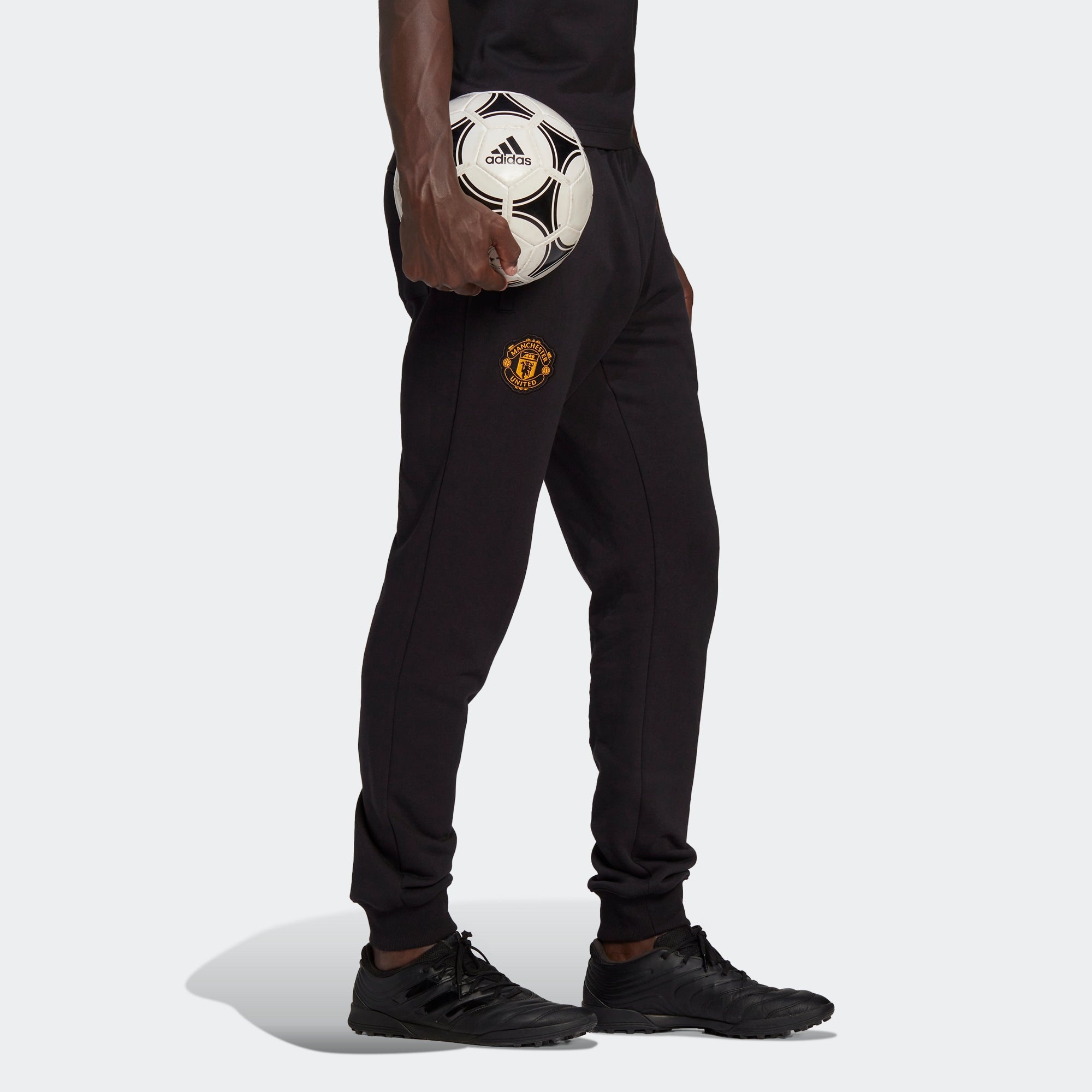 adidas Mufc Cny Pnt limited Embroidered Manchester United Soccer/Football Bundle Feet Sports Pants B - 4