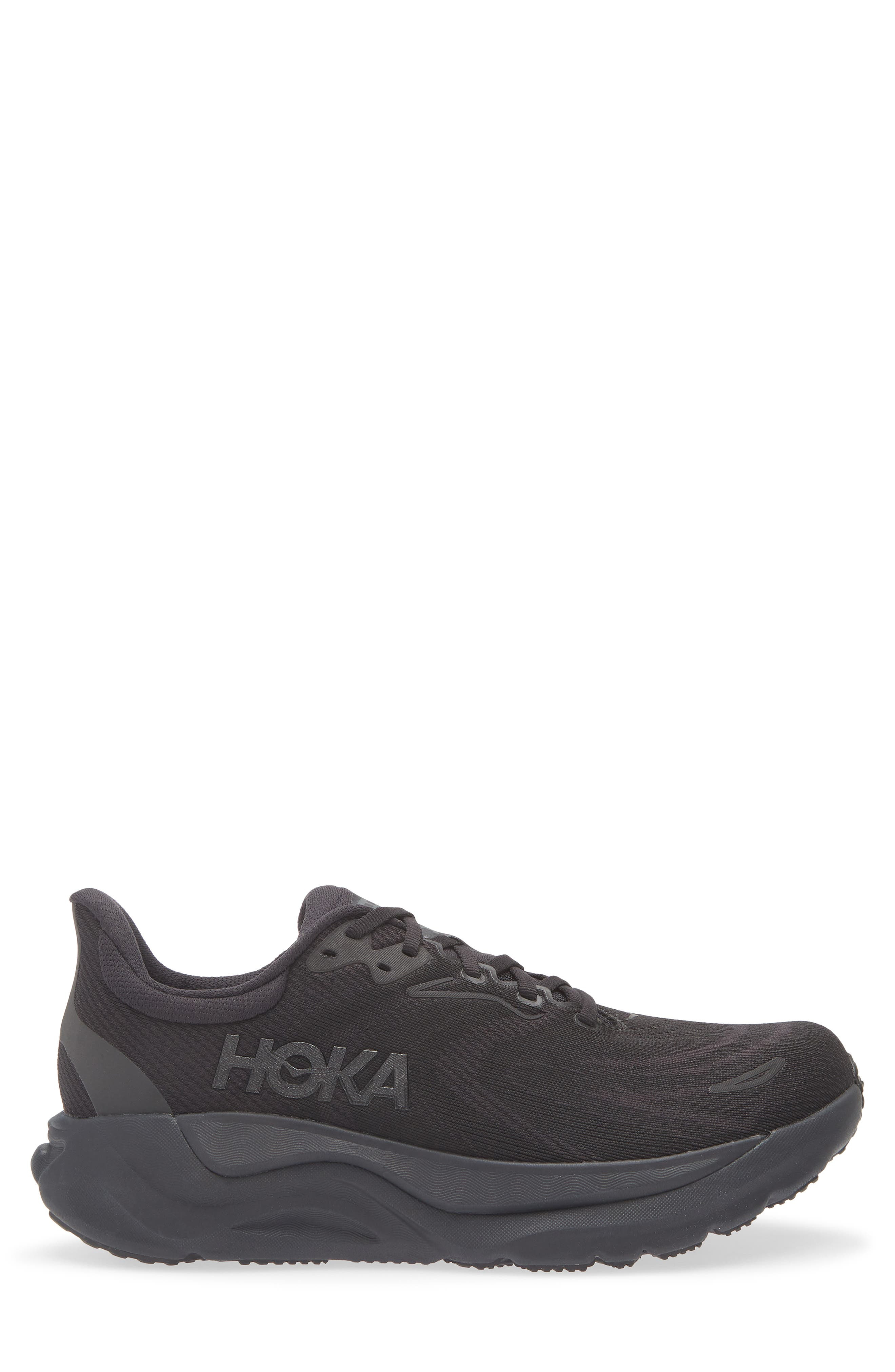 HOKA Arahi 8 Running Shoe in Black /Black at Nordstrom - 3