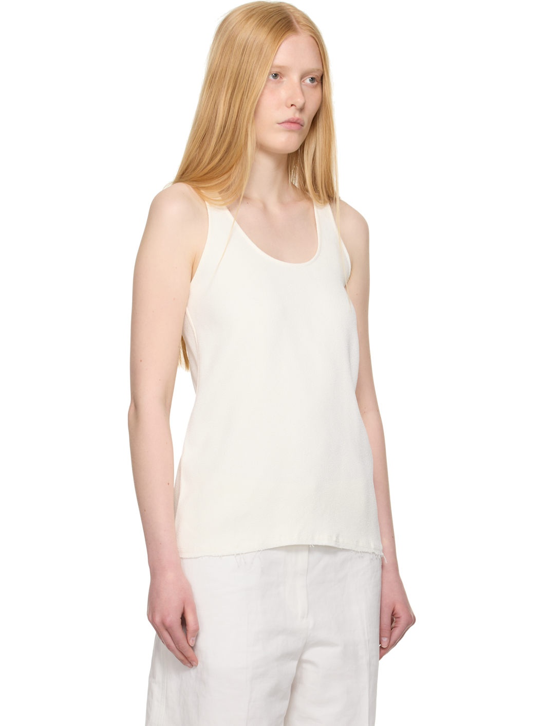 Off-White Sablé Tank Top - 2