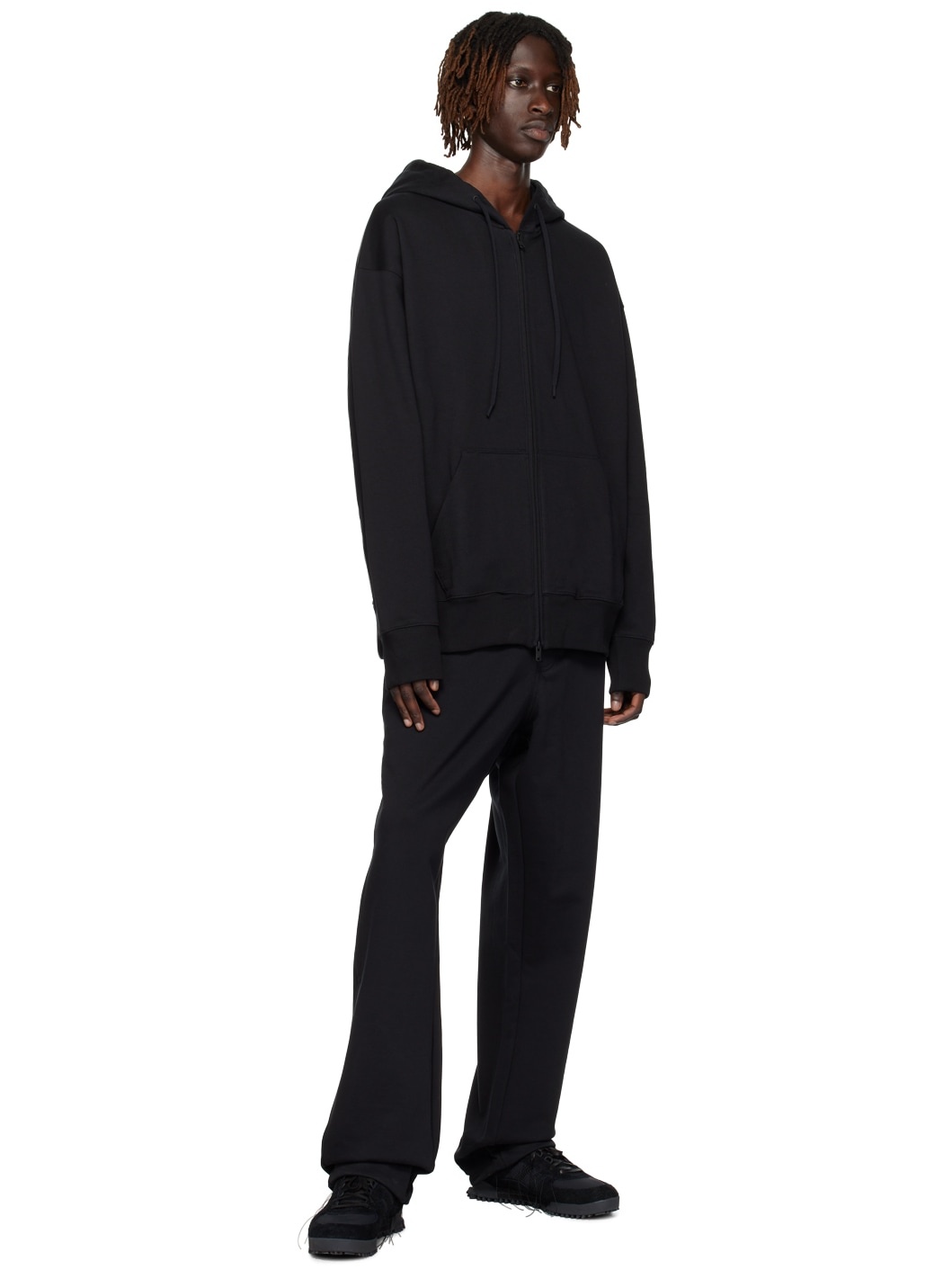 Y-3: Black Straight Sweatpants