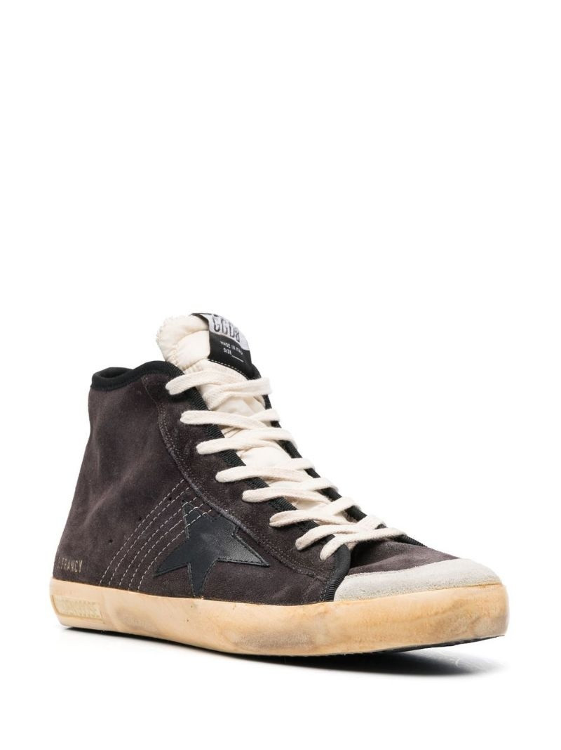 Golden Goose Francy high-top sneakers outlook