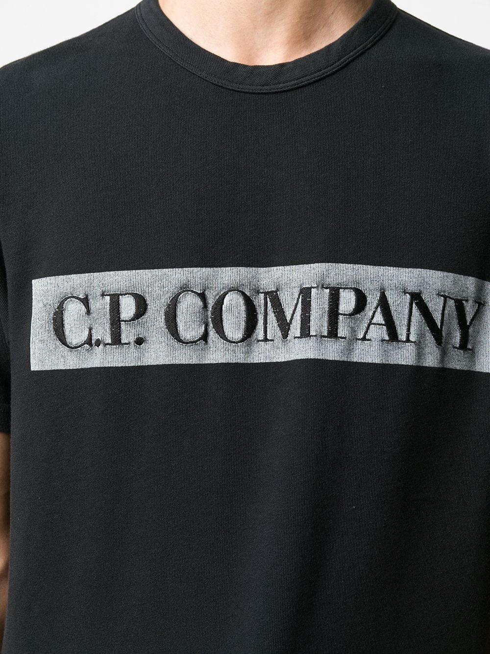 crew neck printed logo T-shirt - 5