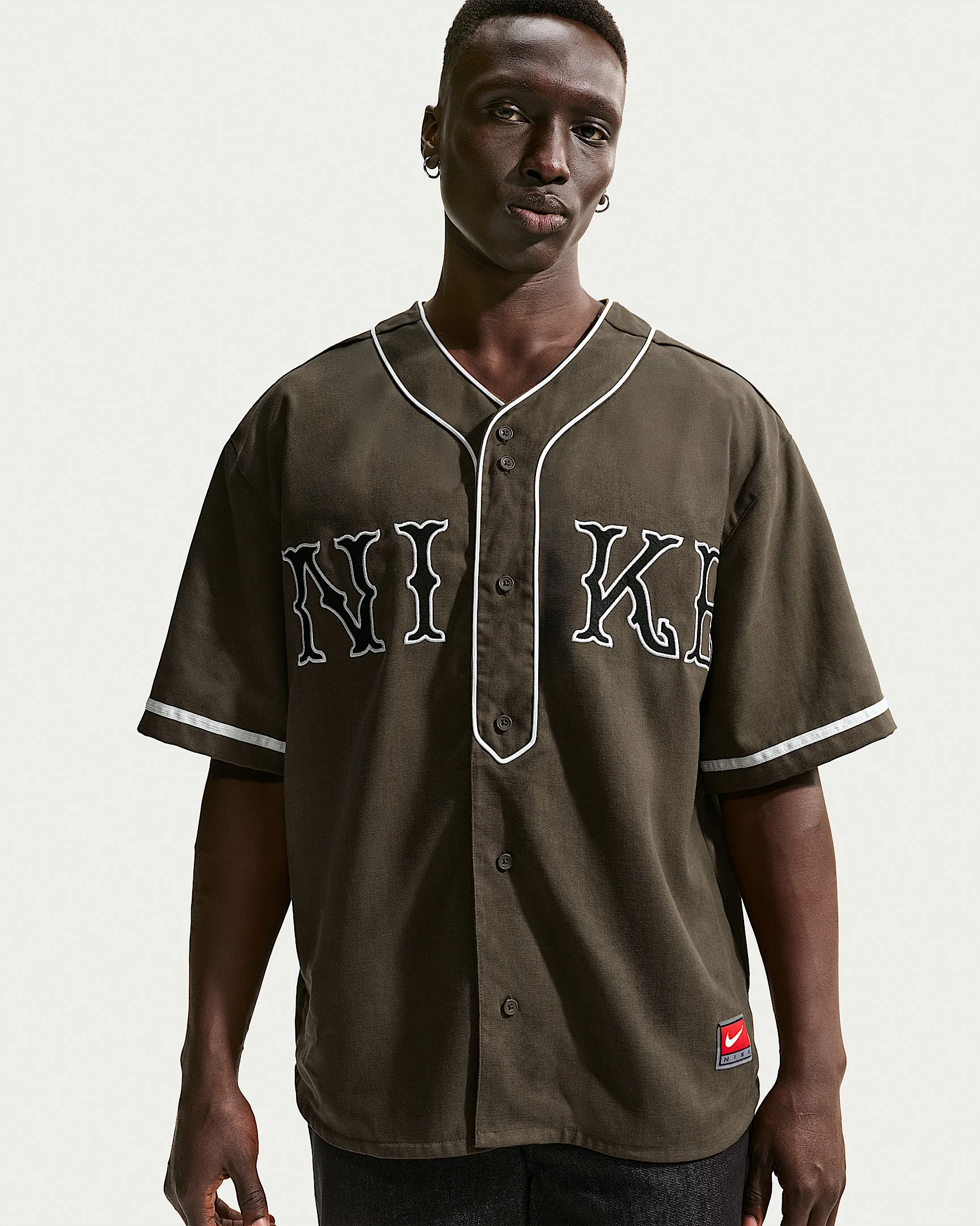 Nike Life Men's Short-Sleeve Vintage Sport Top - 1