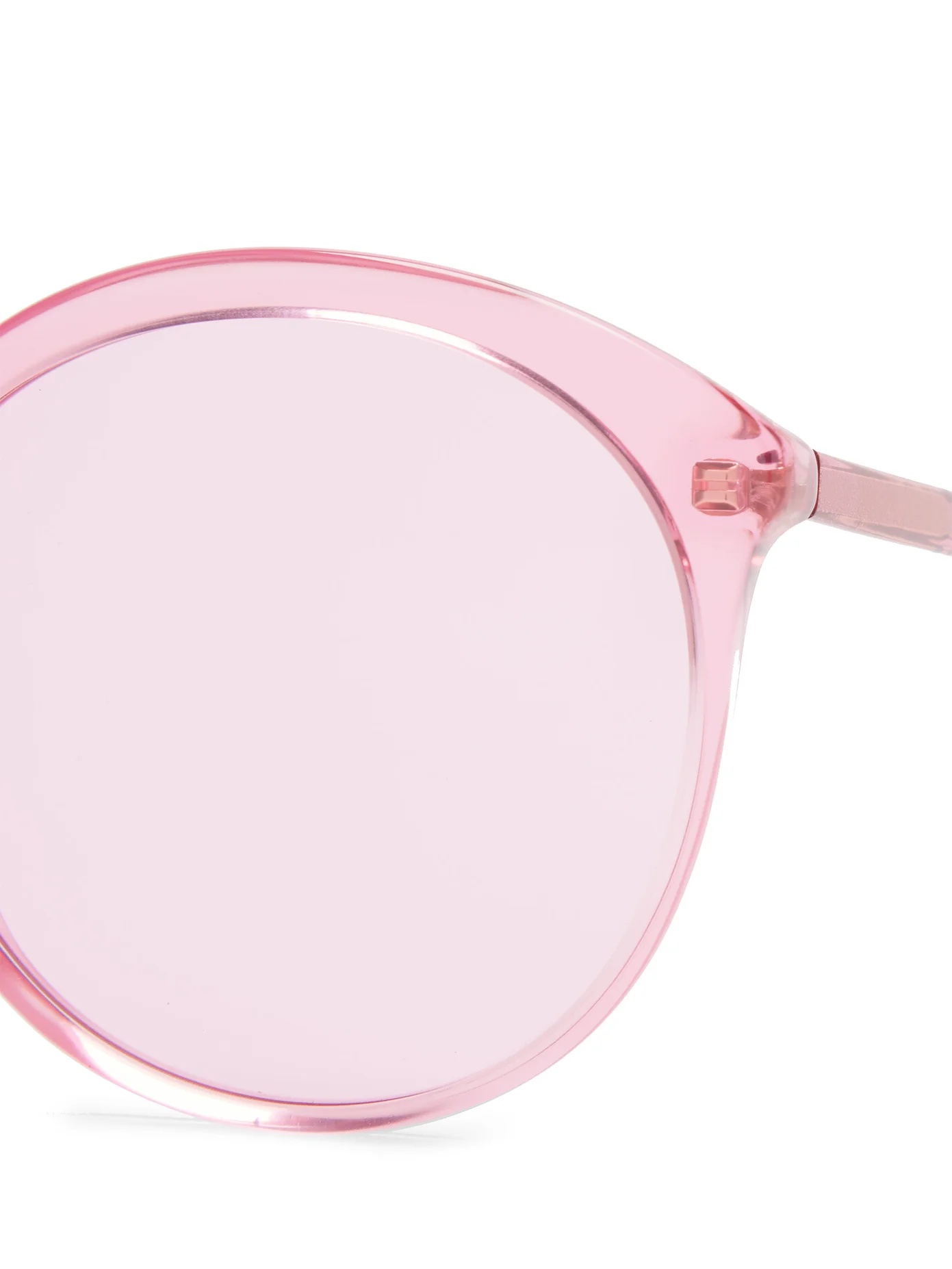 Cat-eye round acetate sunglasses - 5