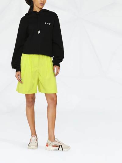 MSGM high-waisted shorts outlook