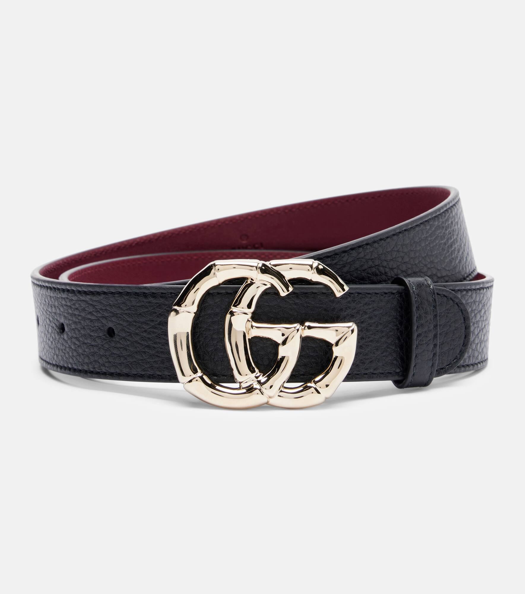 GG leather belt - 1