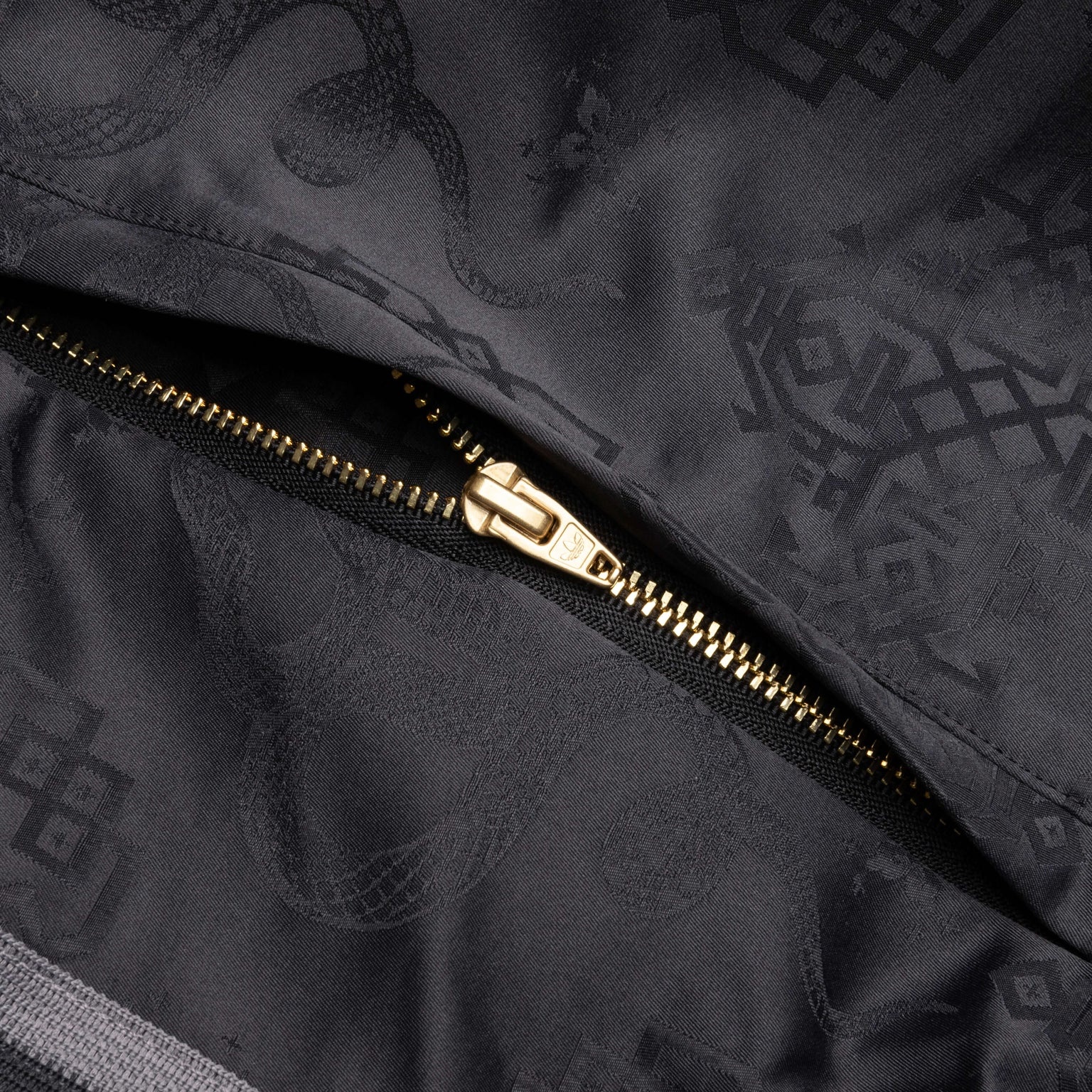 ADIDAS X CLOT LUNAR NEW YEAR SPORTS JACKET - BLACK - 4