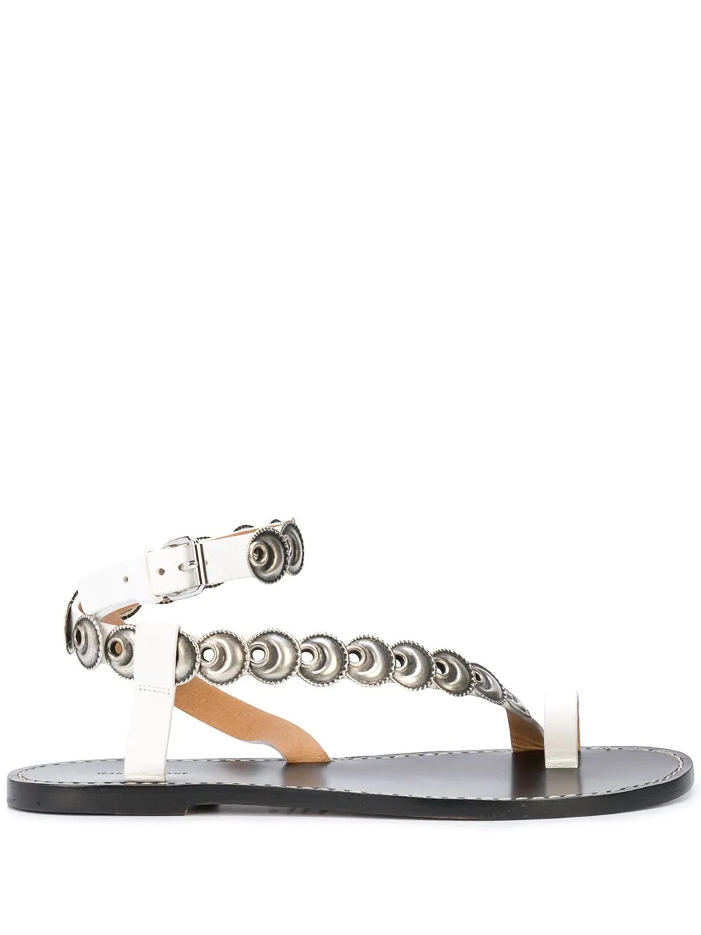 Ermony coin-embellished sandals - 1