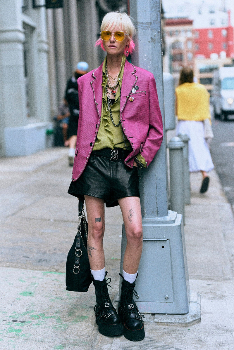 R13 BOYFRIEND NOTCH LAPEL BLAZER outlook
