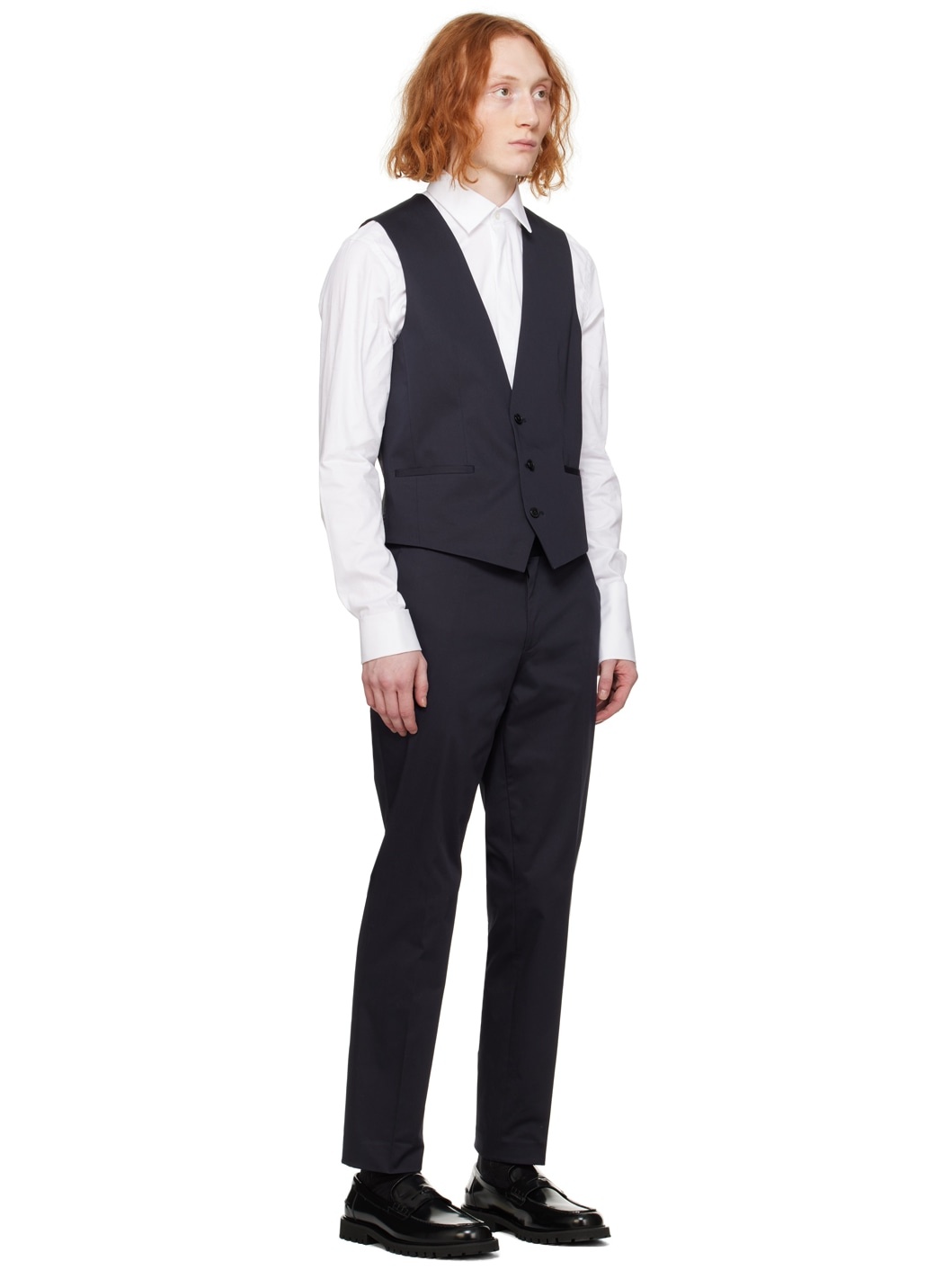 Navy Slim-Fit Suit - 5