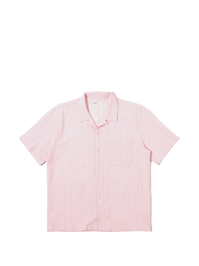 striped short-sleeve shirt 1