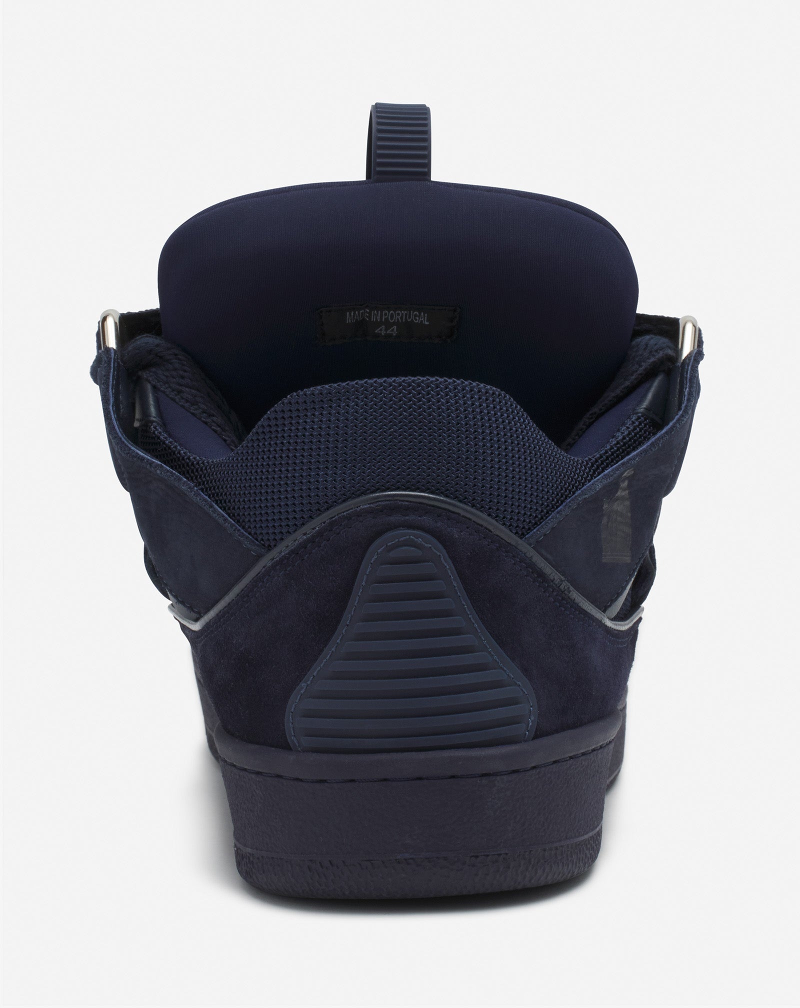 LEATHER CURB SNEAKERS - 3