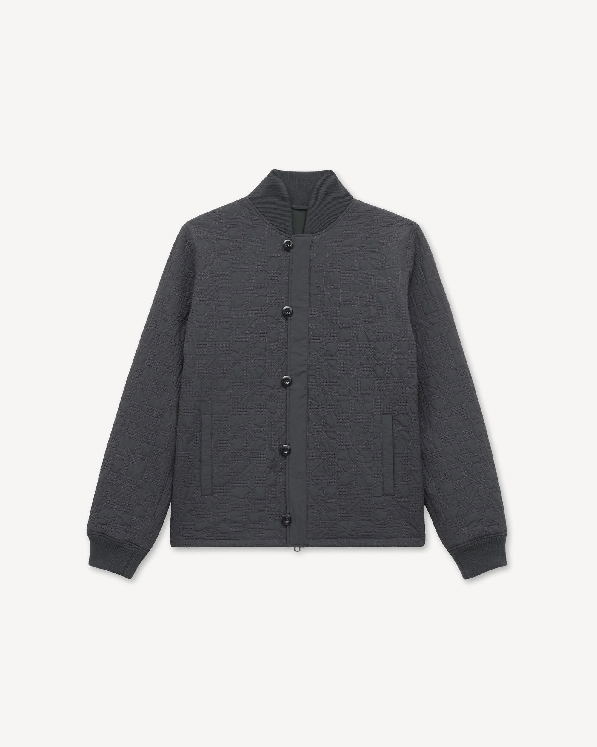 'Kenzogram' quilted jacket - 1