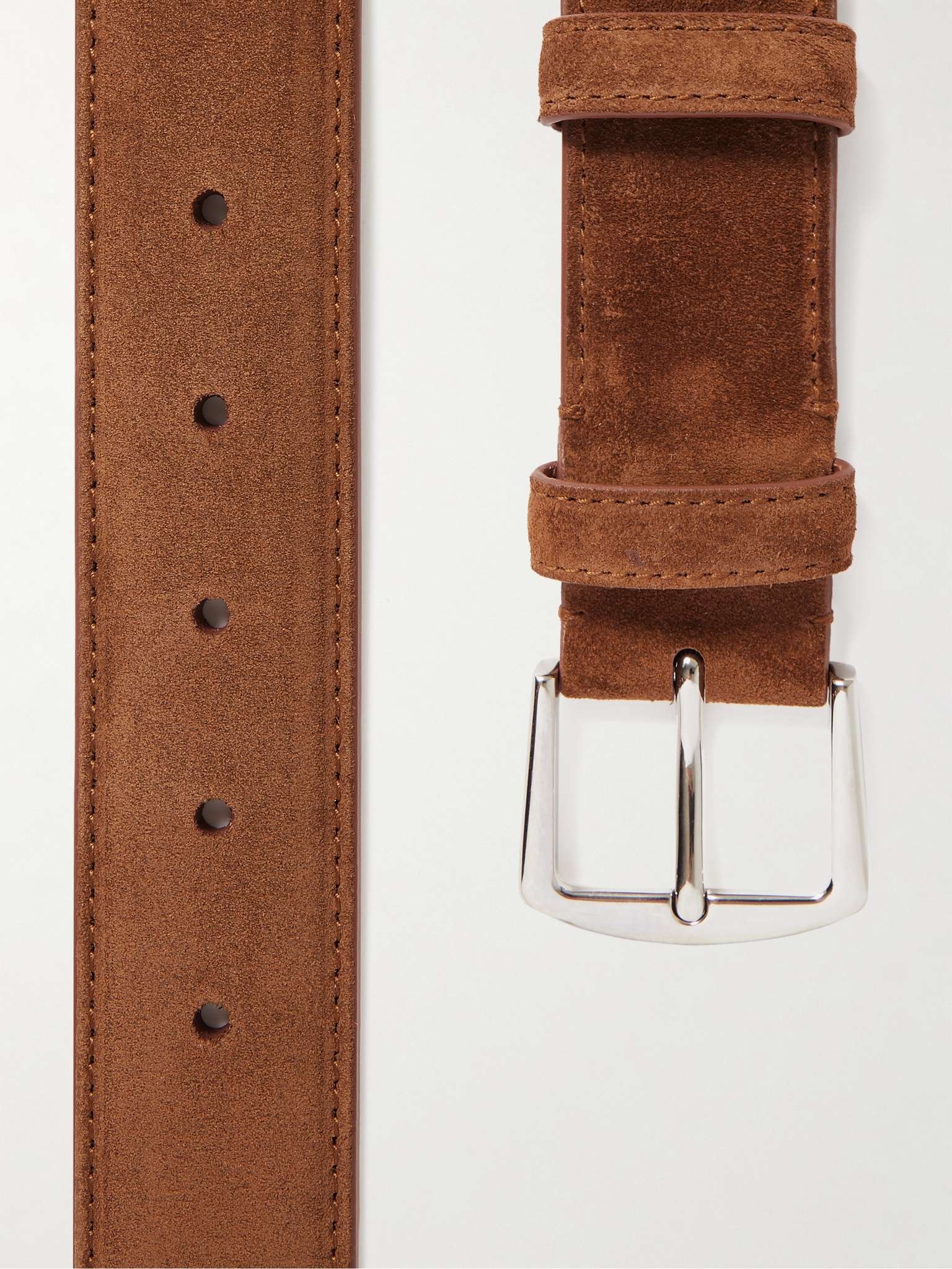 3.5cm Suede Belt - 3